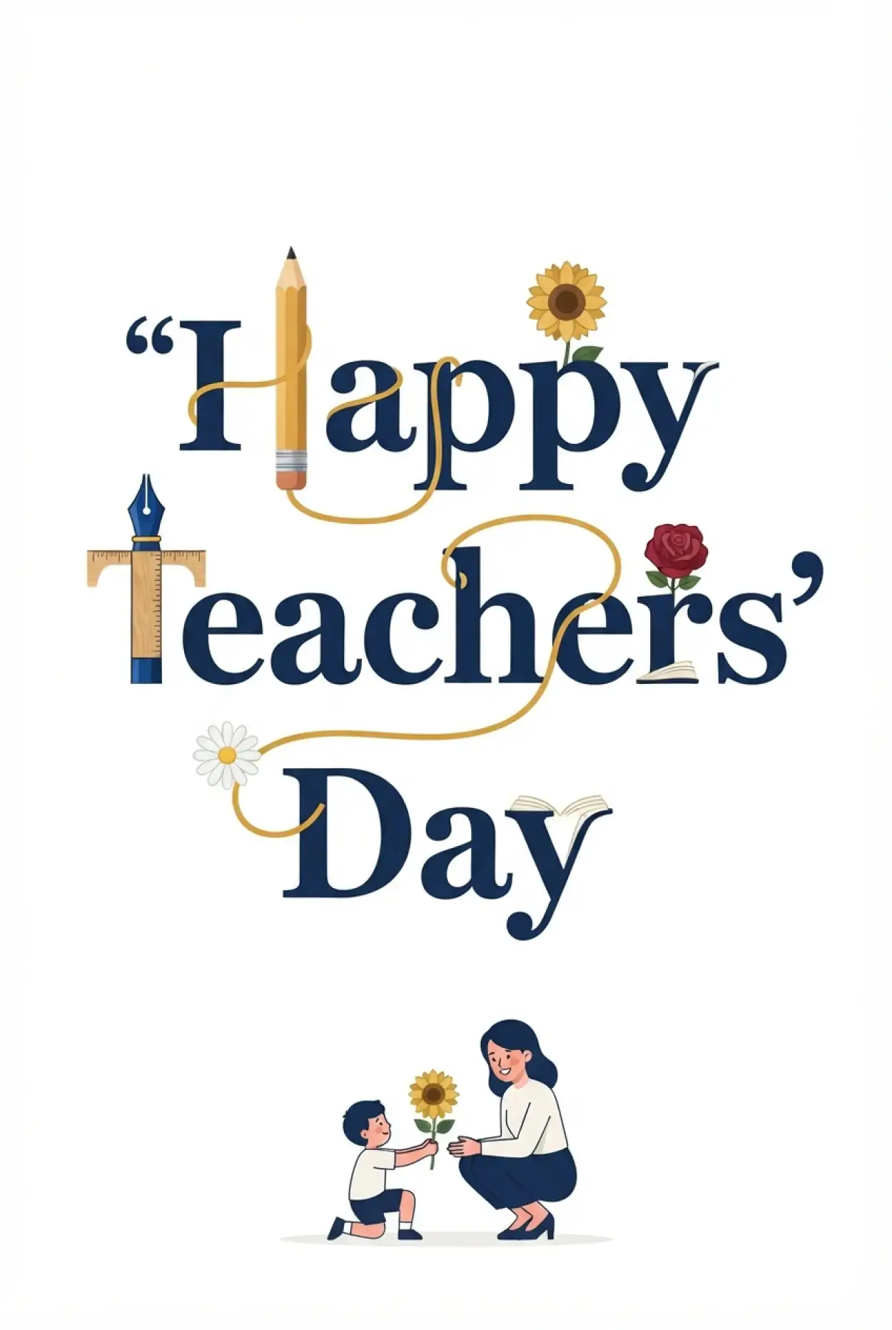 Free Download Happy Teachers Day Inspirational Quotes - High Quality Happy Teachers Day Image