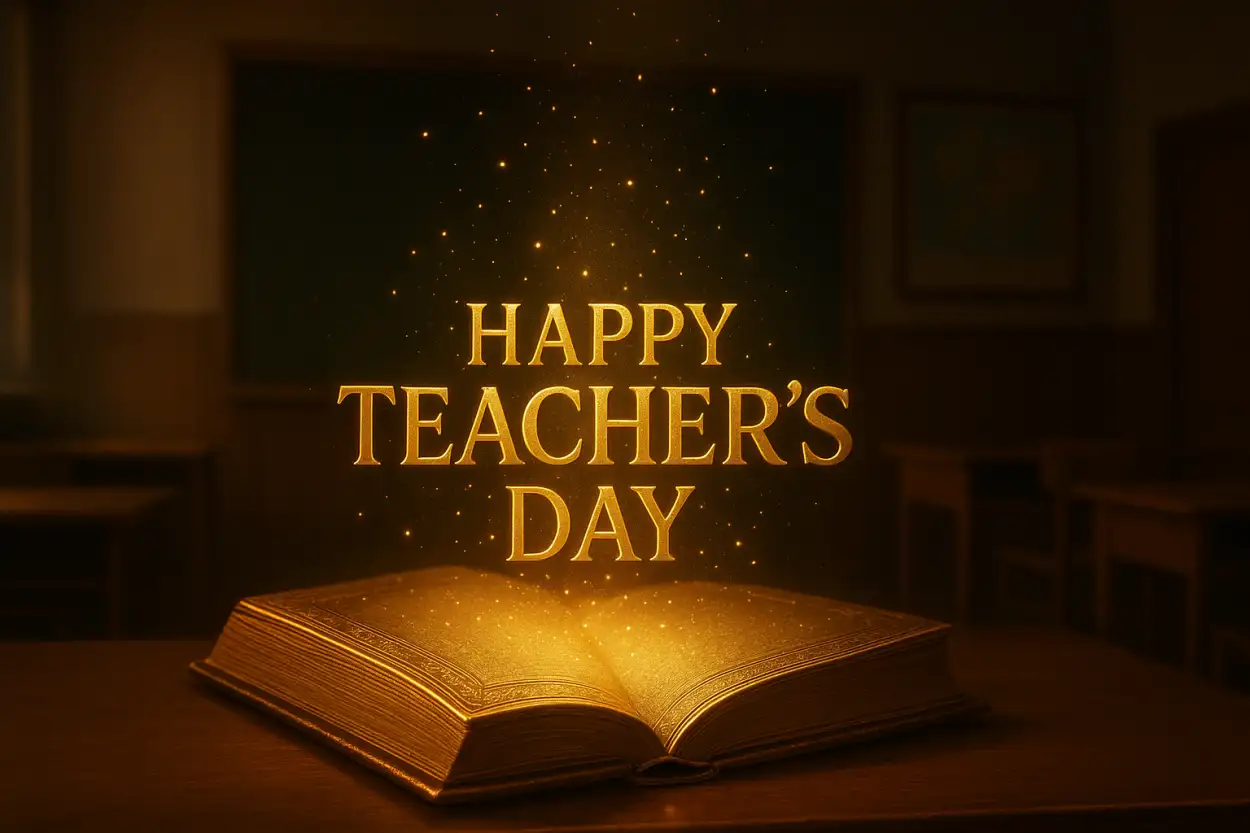 happy teachers day photo frame editing online