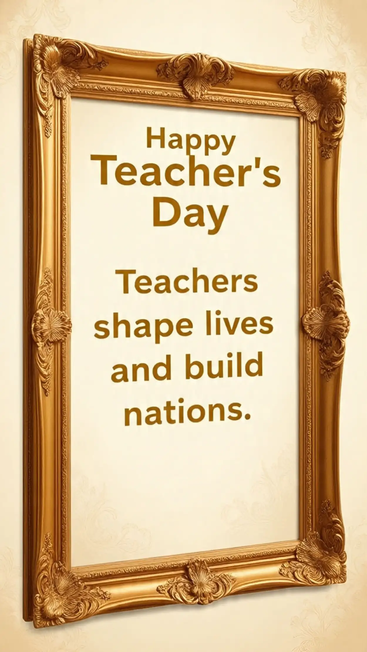 Happy Teachers Day quotes for greeting card