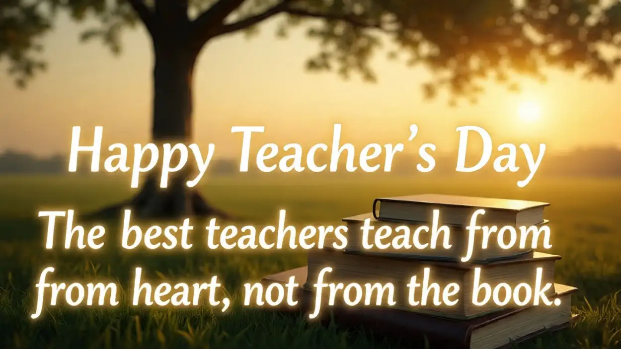 Happy Teachers Day quotes for social media posts