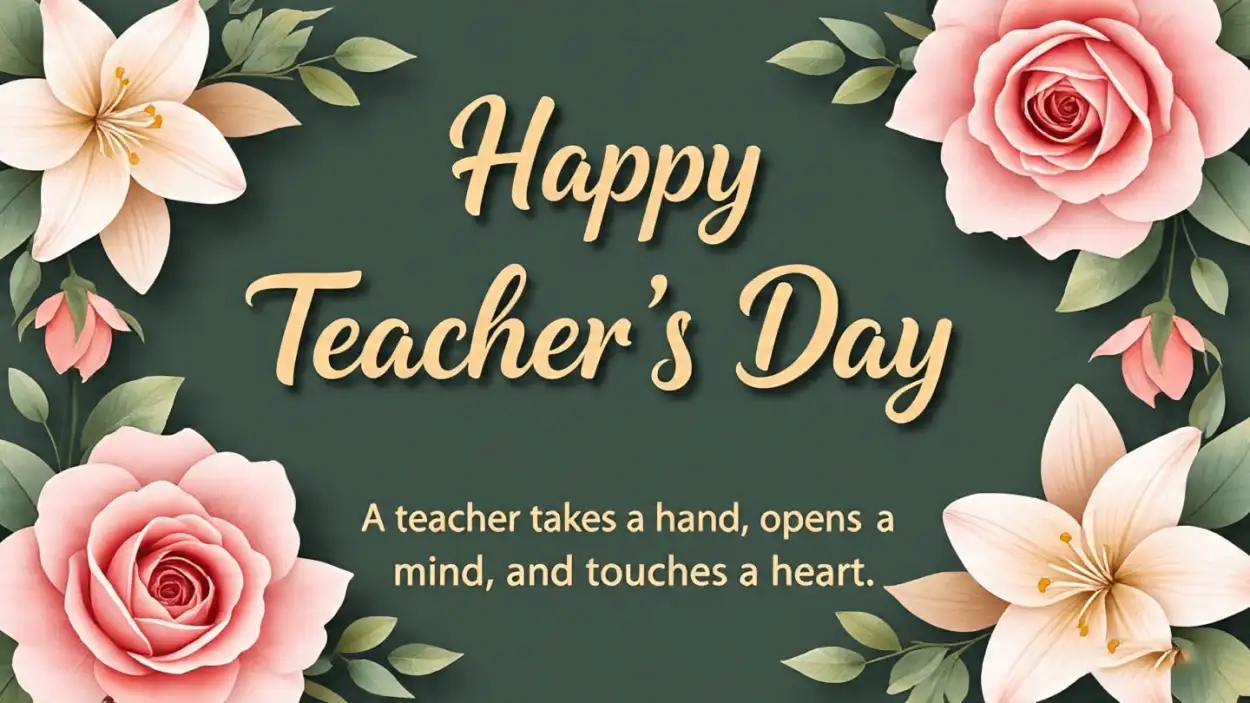 Happy Teachers Day quotes for students