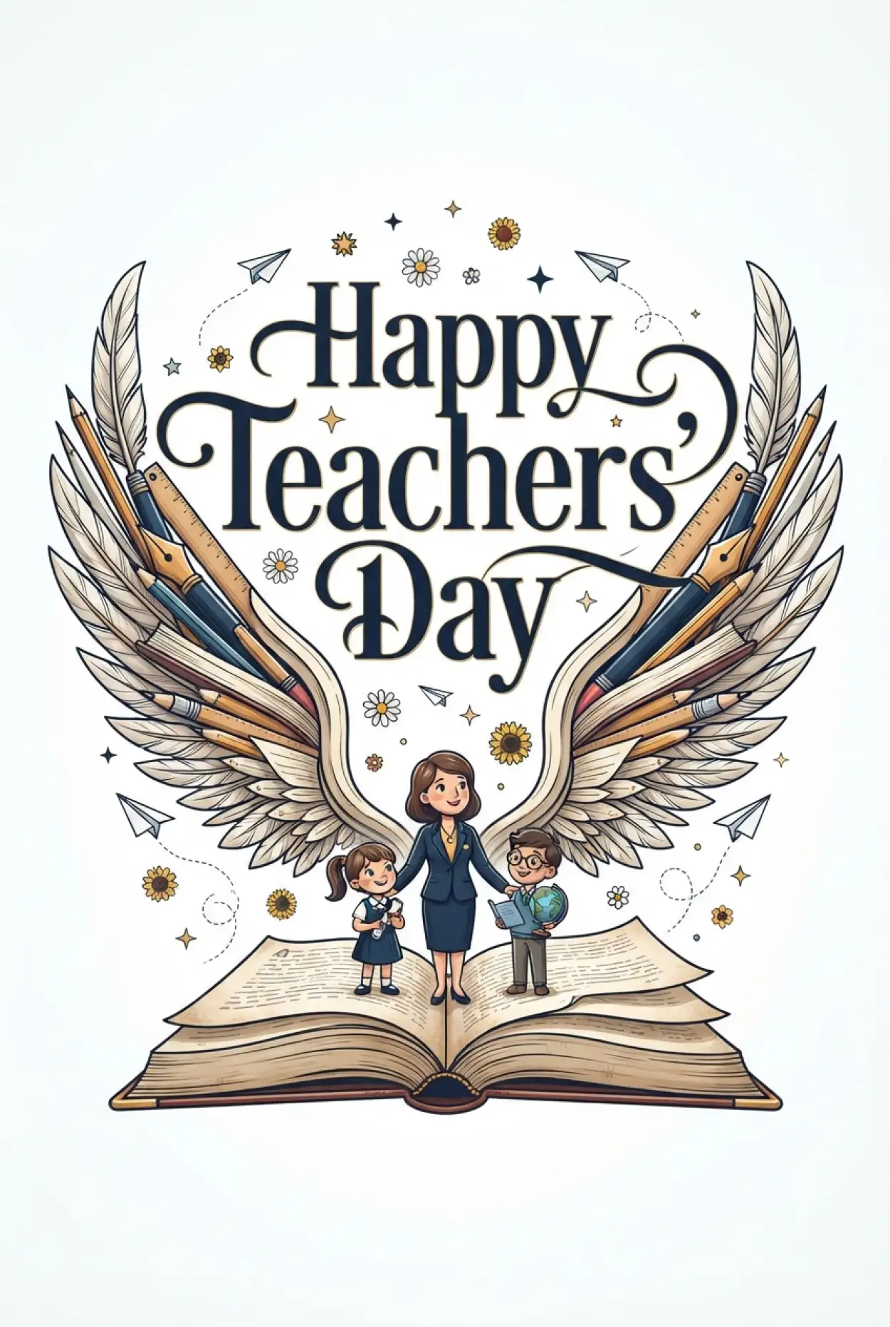 Free Download Happy Teachers Day Quotes For Whatsapp - High Quality Happy Teachers Day Image