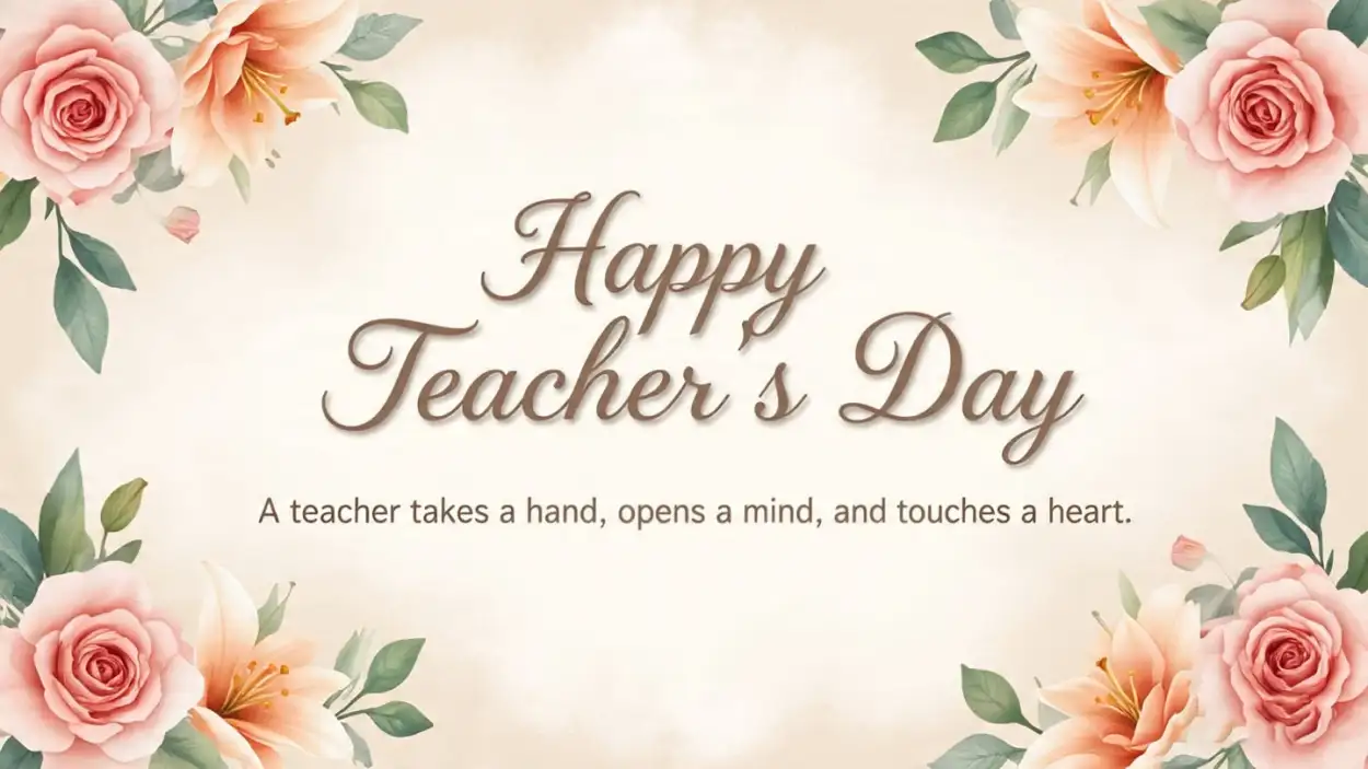 Happy Teachers Day thank you quotes for teachers