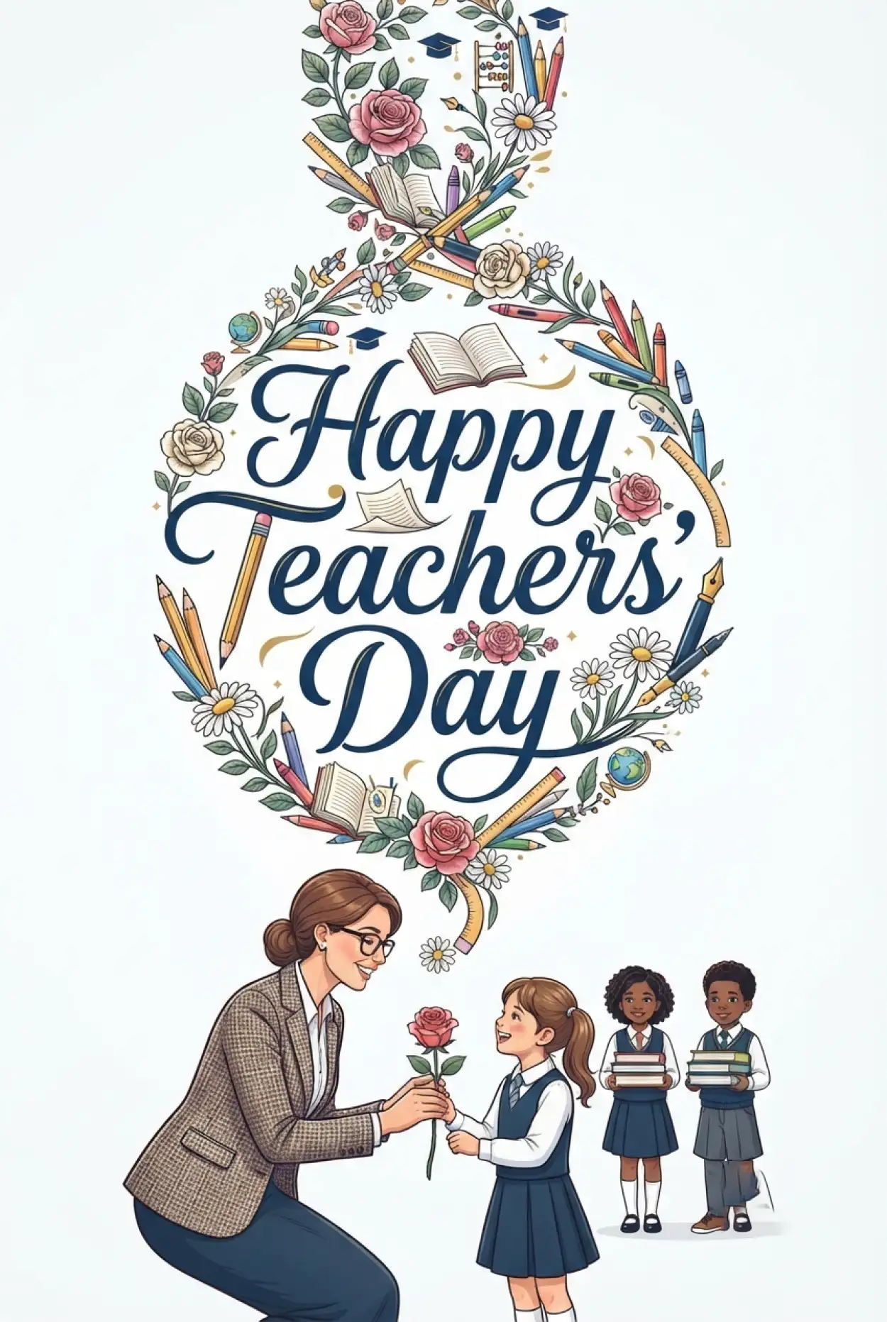 Free Download Happy Teachers Day Thank You Quotes - High Quality Happy Teachers Day Image