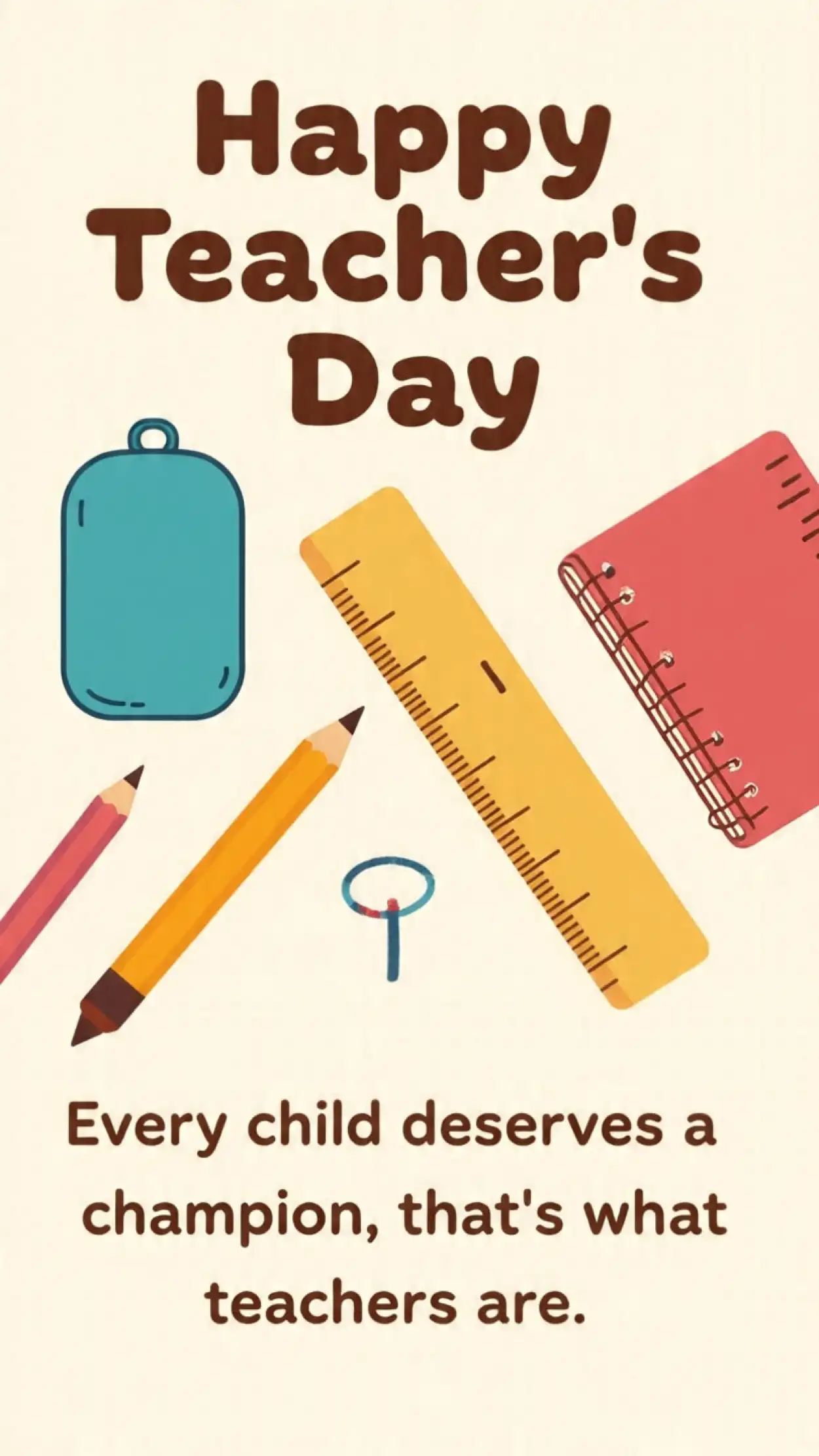 Happy Teachers Day touching quotes for greetings