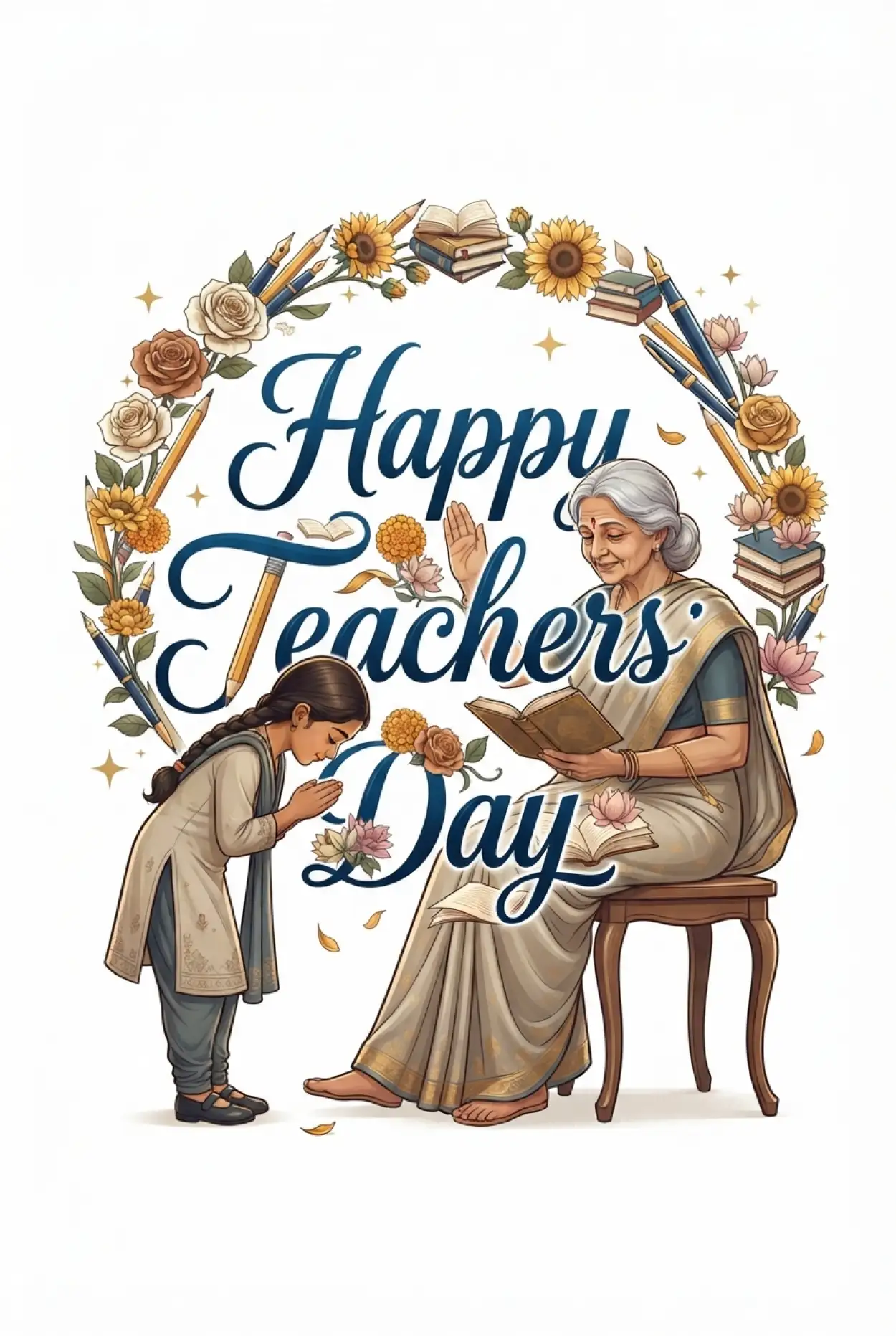 Free Download Happy Teachers Day Wishes For Facebook - High Quality Happy Teachers Day Image