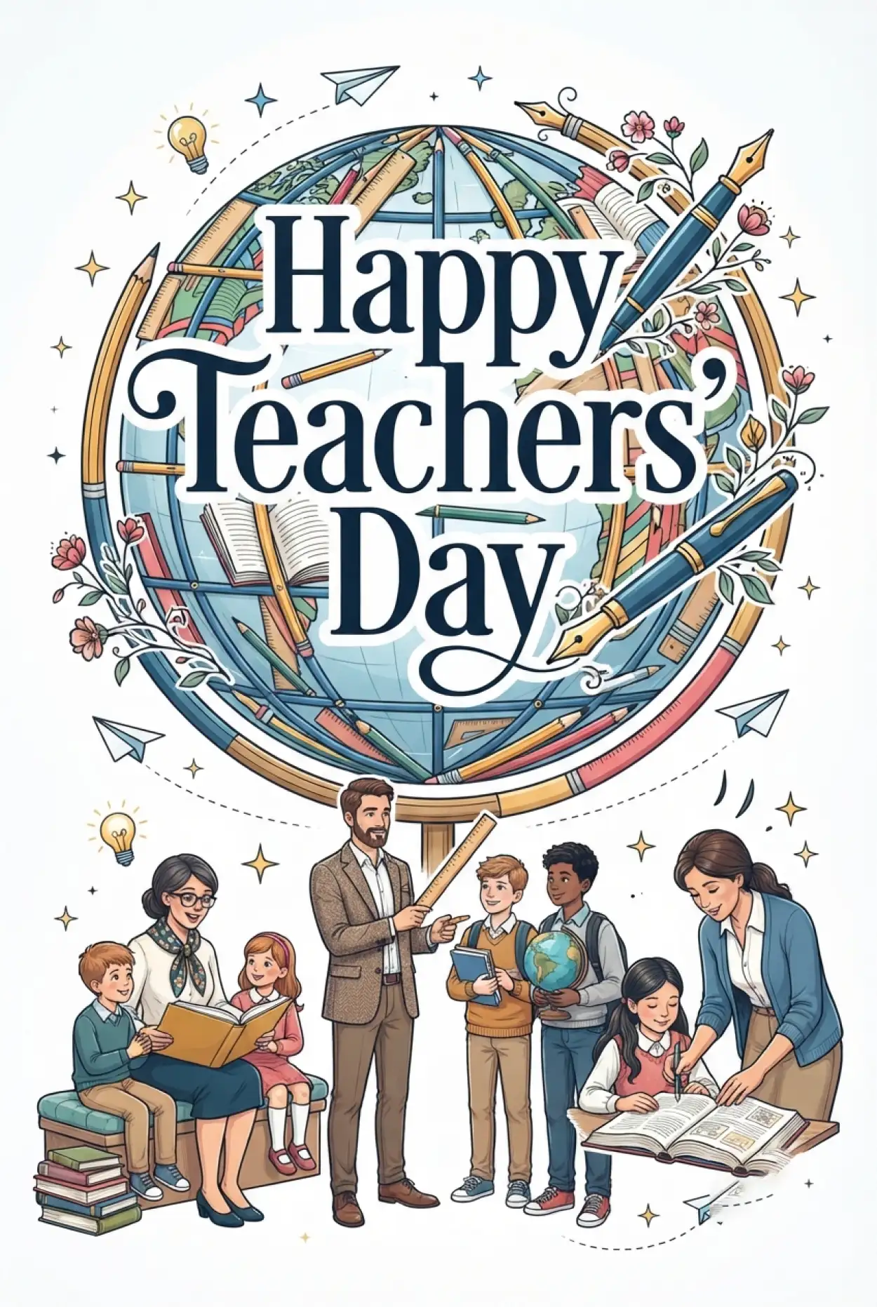 Free Download Happy Teachers Day Wishes For Teachers - High Quality Happy Teachers Day Image