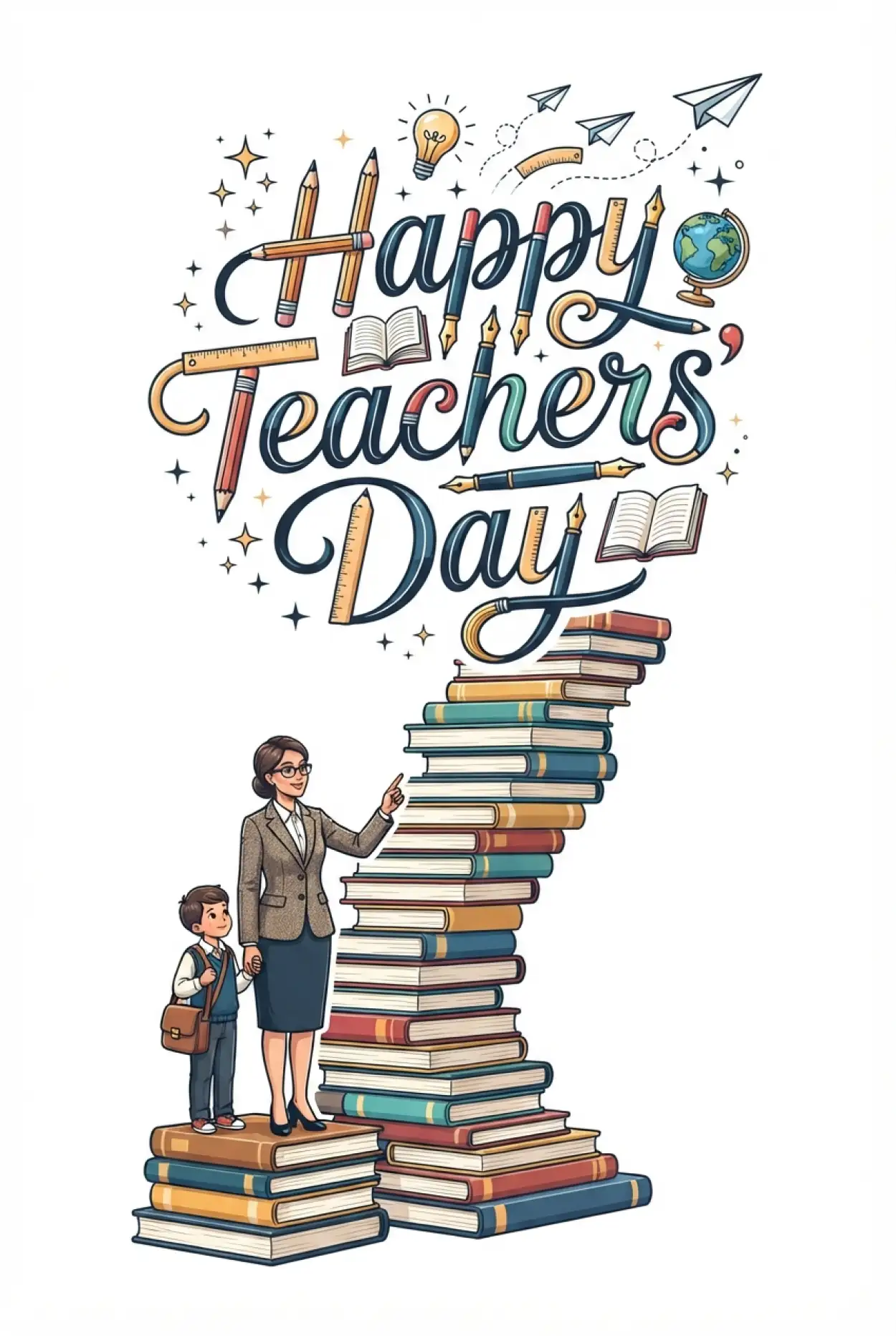 Free Download Happy Teachers Day Wishes For Whatsapp - High Quality Happy Teachers Day Image