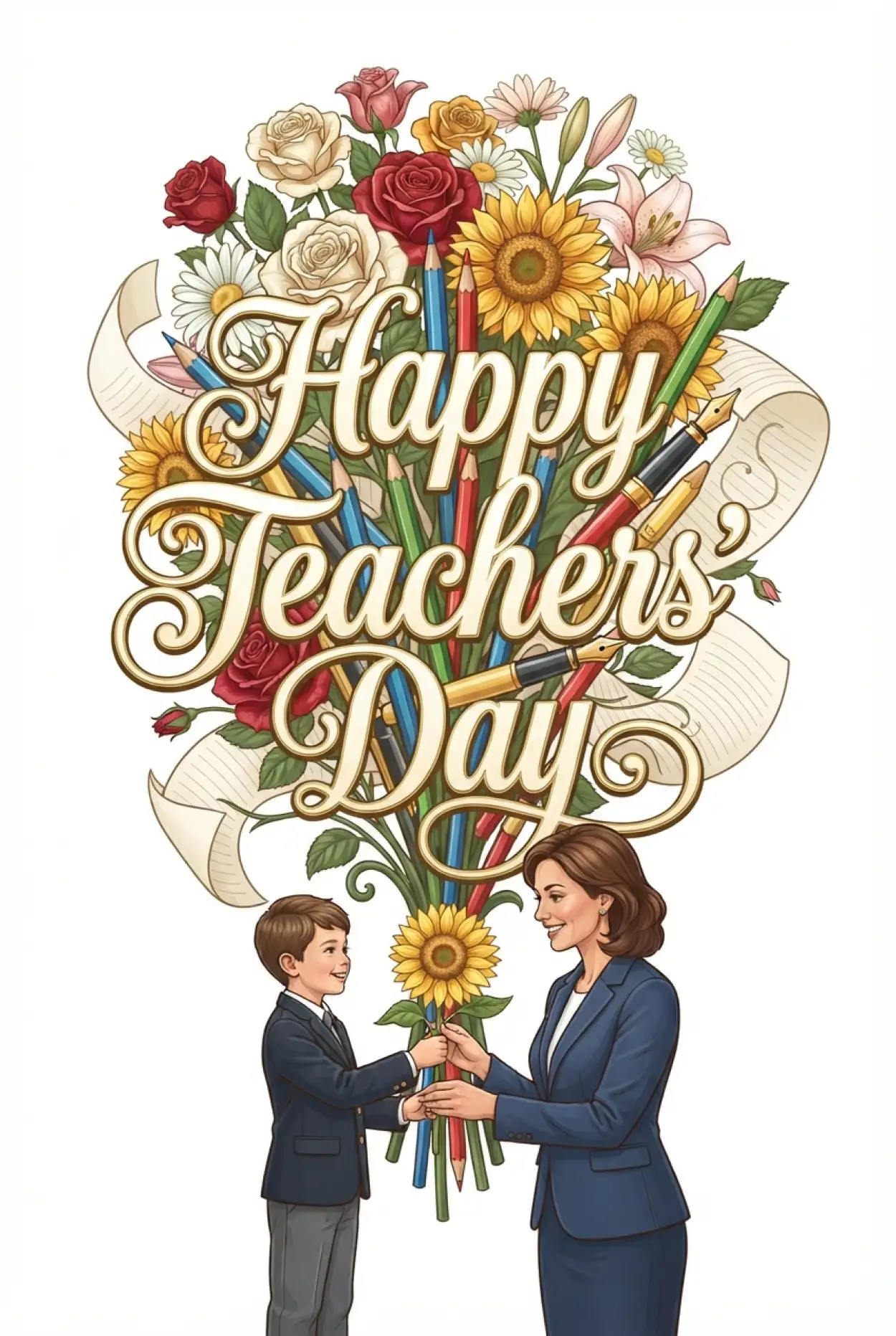 Free Download Happy Teachers Day Wishes Images Free Download - High Quality Happy Teachers Day Image