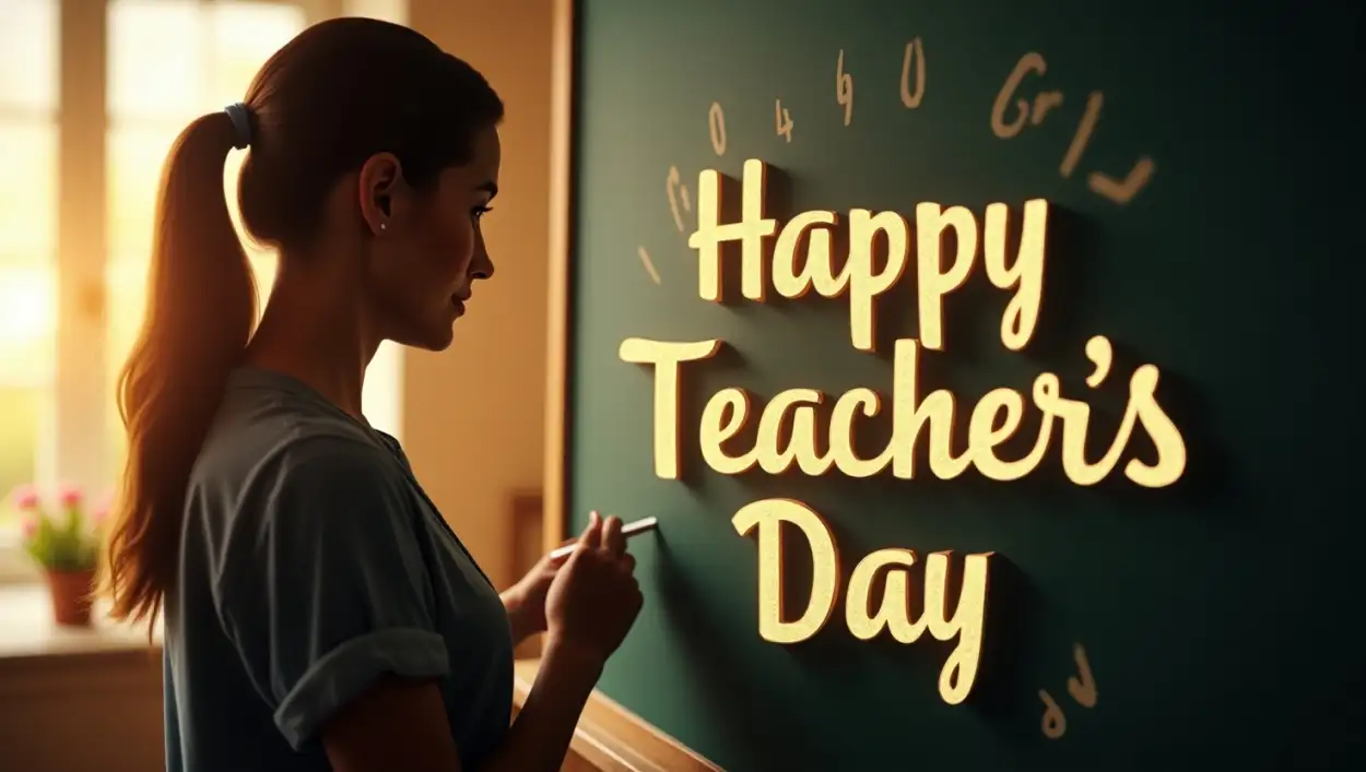 happy teachers day wishes in english