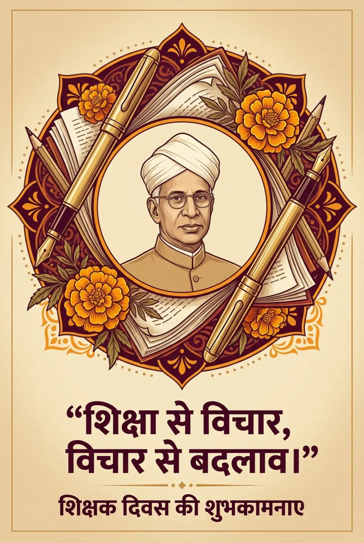Free Download Happy Teachers Day Wishes In Hindi For Sir - High Quality Teachers Day Wishes In Hindi Image