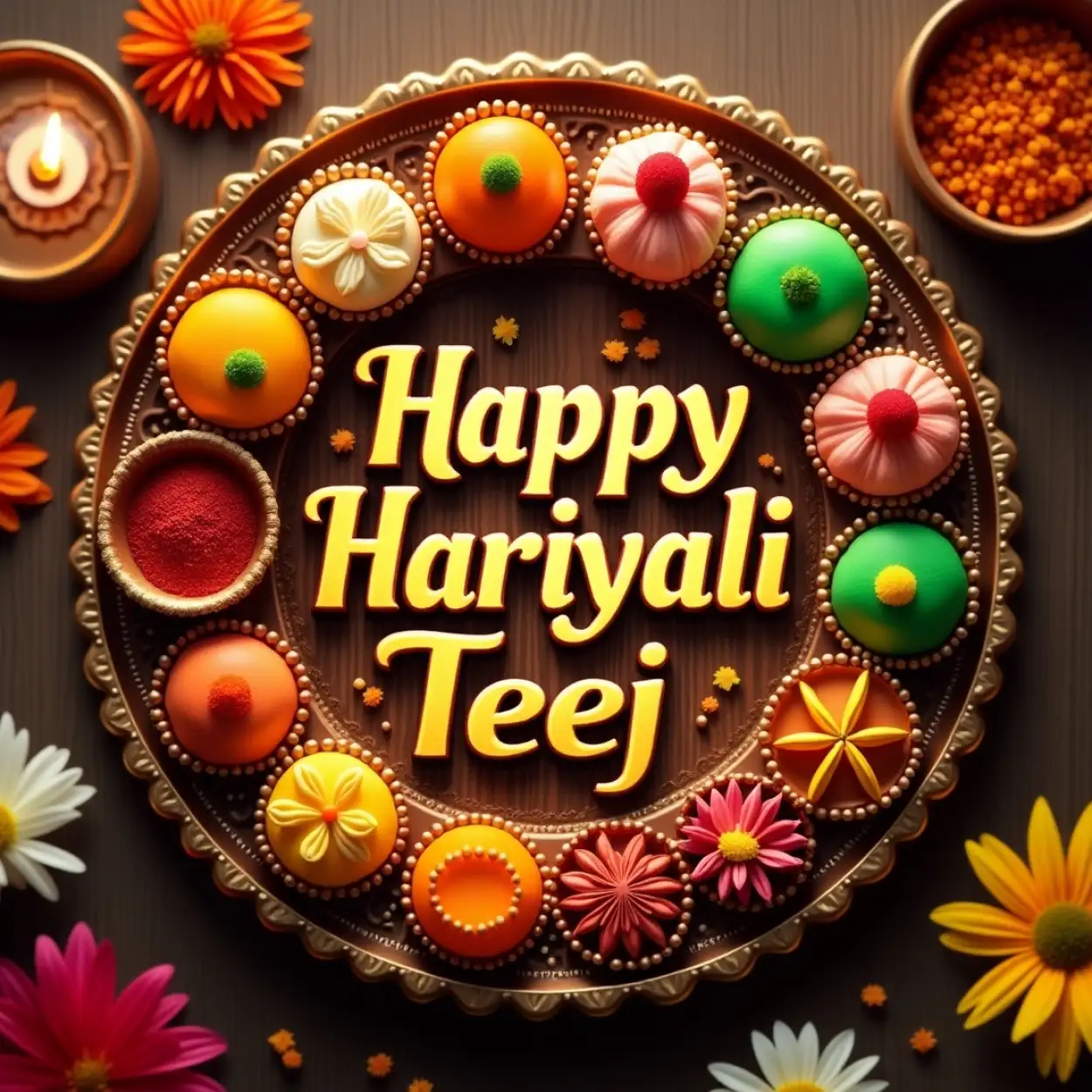 happy teej 2025 photo in transparent background