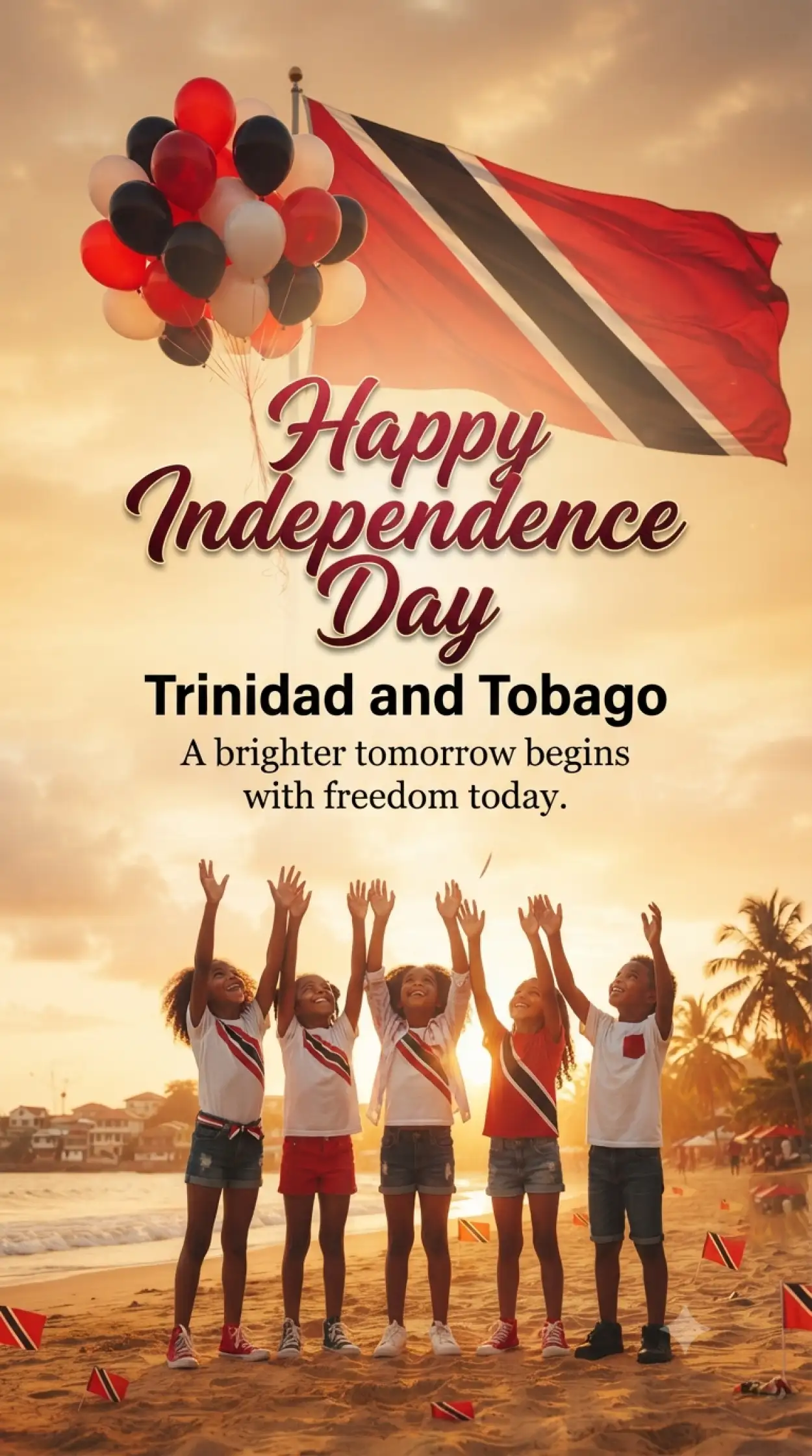 Free Download Happy Trinidad And Tobago Independence Day 2026 Whatsapp Wishes - High Quality Trinidad And Tobago Independence Day 2026 Image