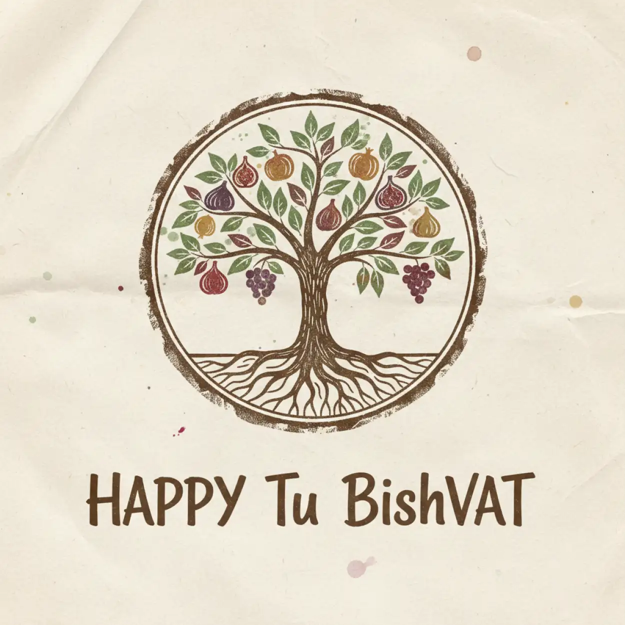 happy tu bishvat festival greetings