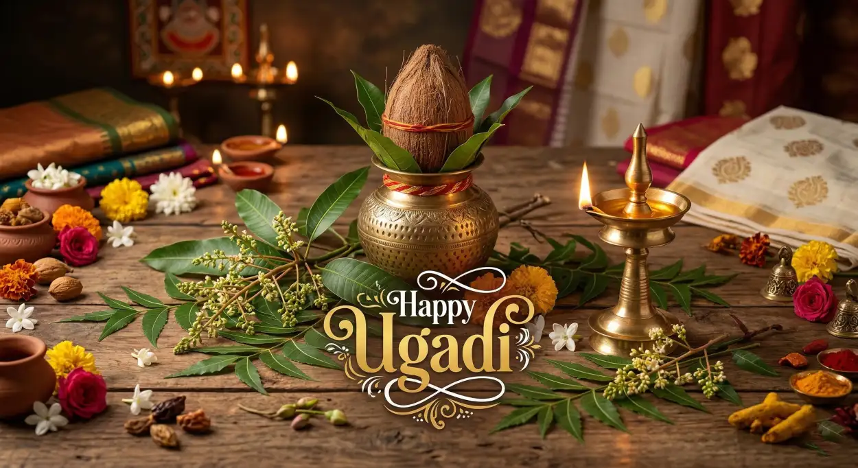 Free Download Happy Ugadi 2026 Wishes - High Quality Happy Ugadi Image