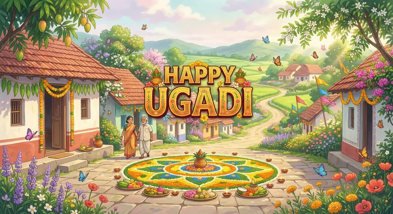 Free Download Happy Ugadi Images Hd - High Quality Happy Ugadi Image