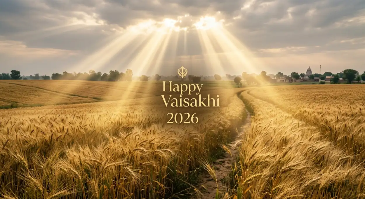 Free Download Happy Vaisakhi 2026 Spiritual Wishes - High Quality Happy Vaisakhi 2026 Wishes Image
