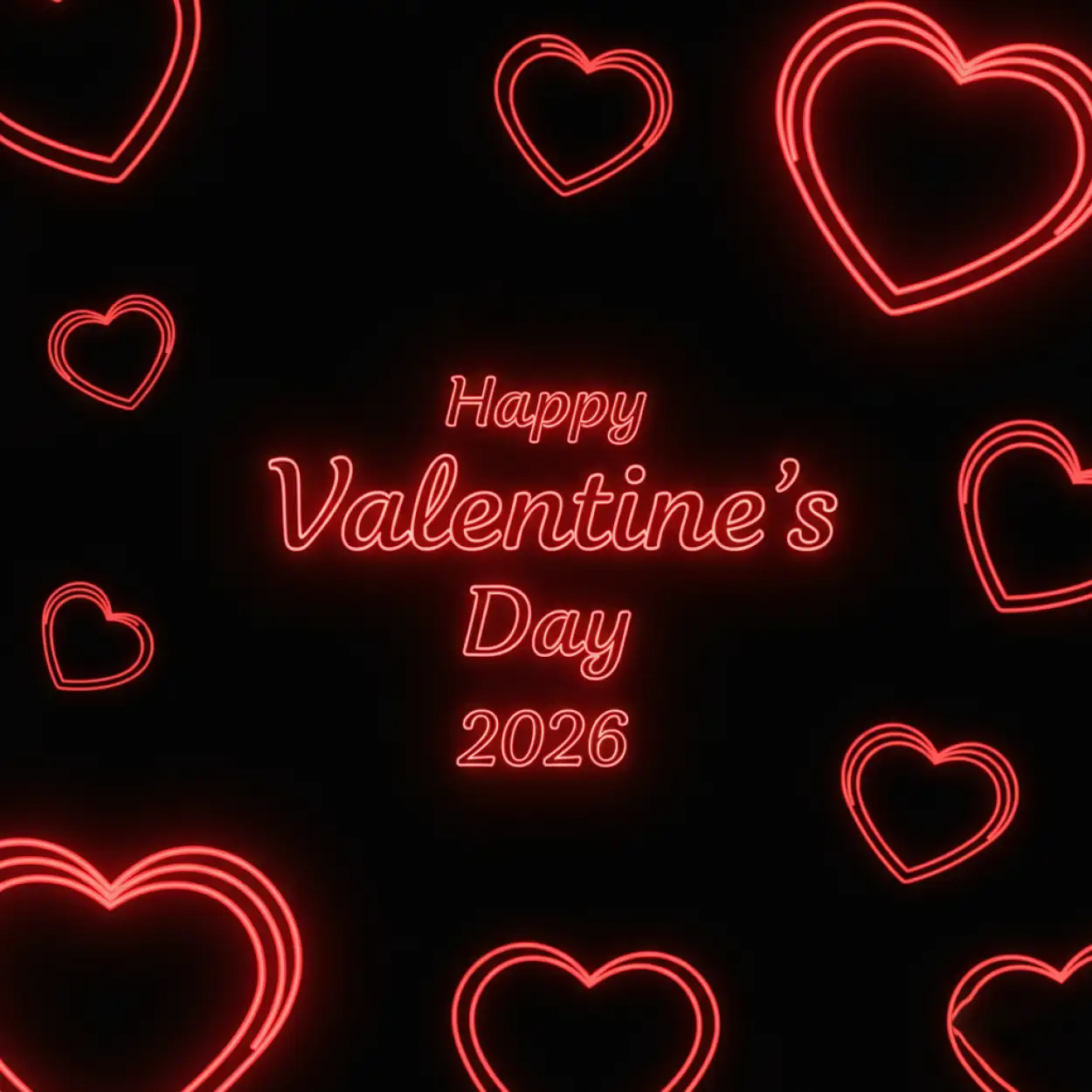 happy valentines day 2026 digital art