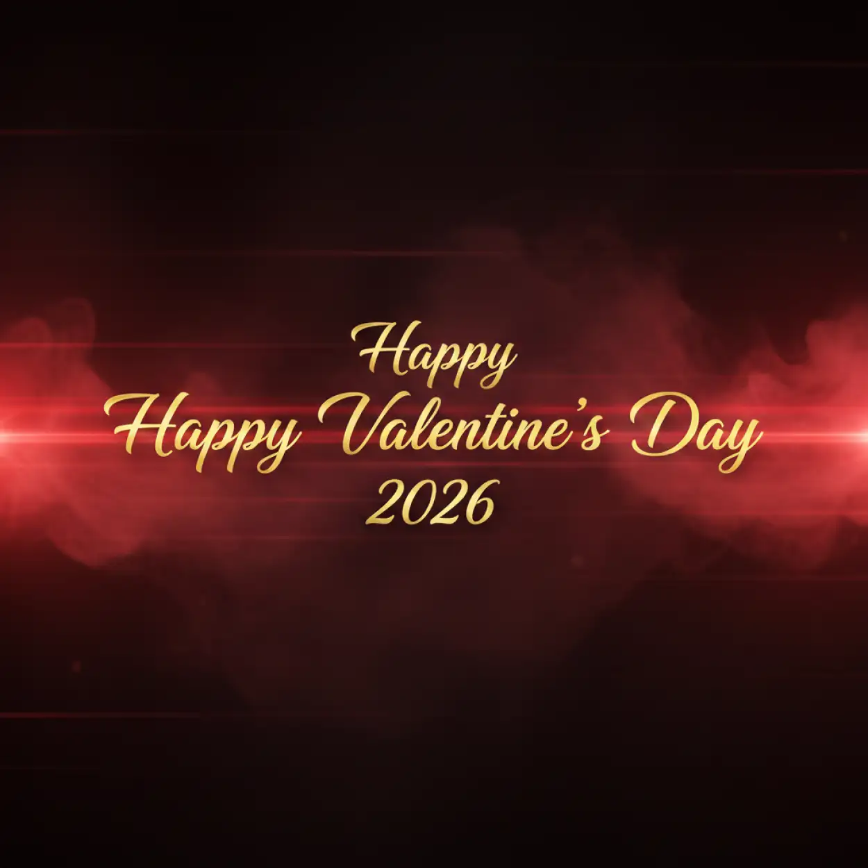 happy valentines day 2026 marketing banner