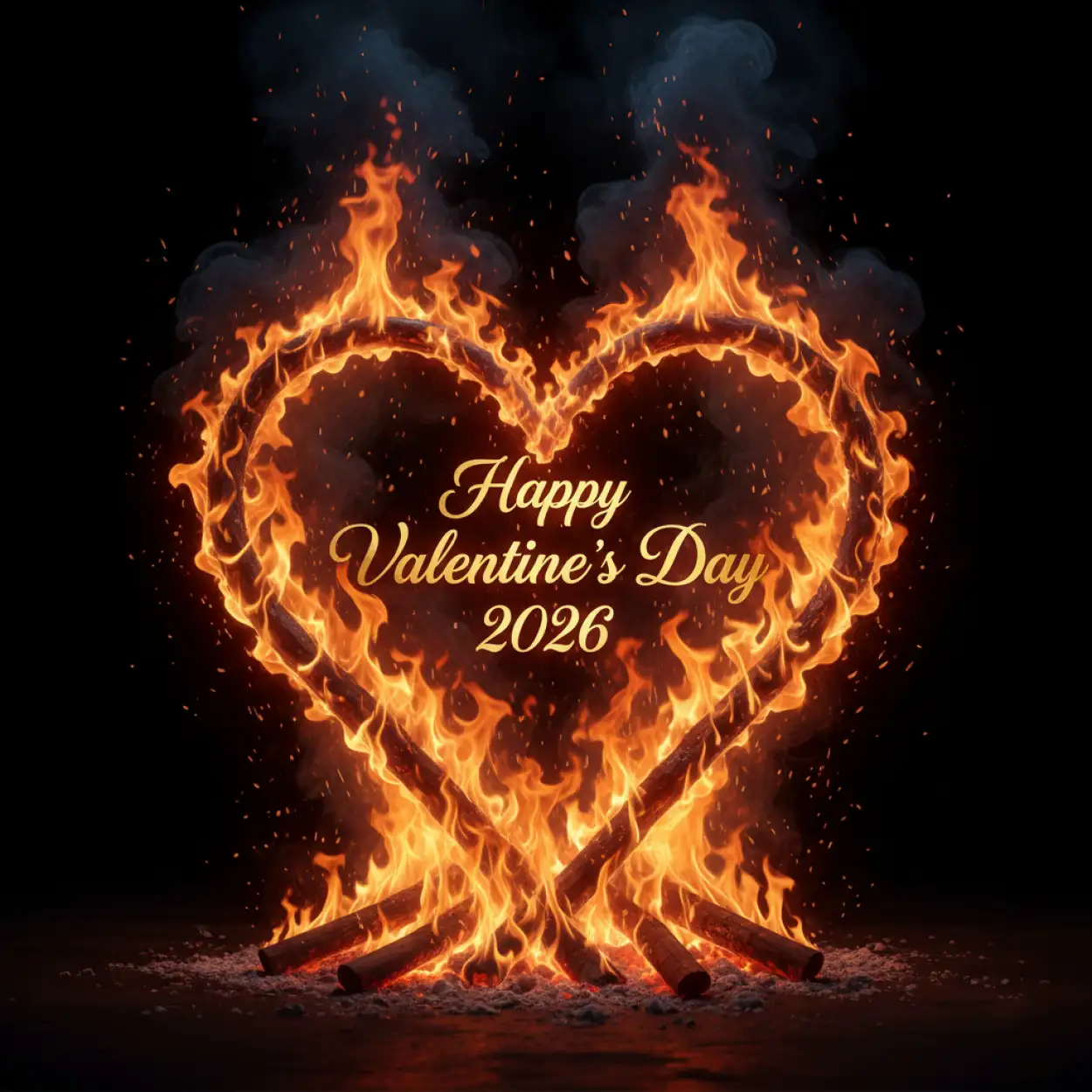 happy valentines day 2026 offer poster