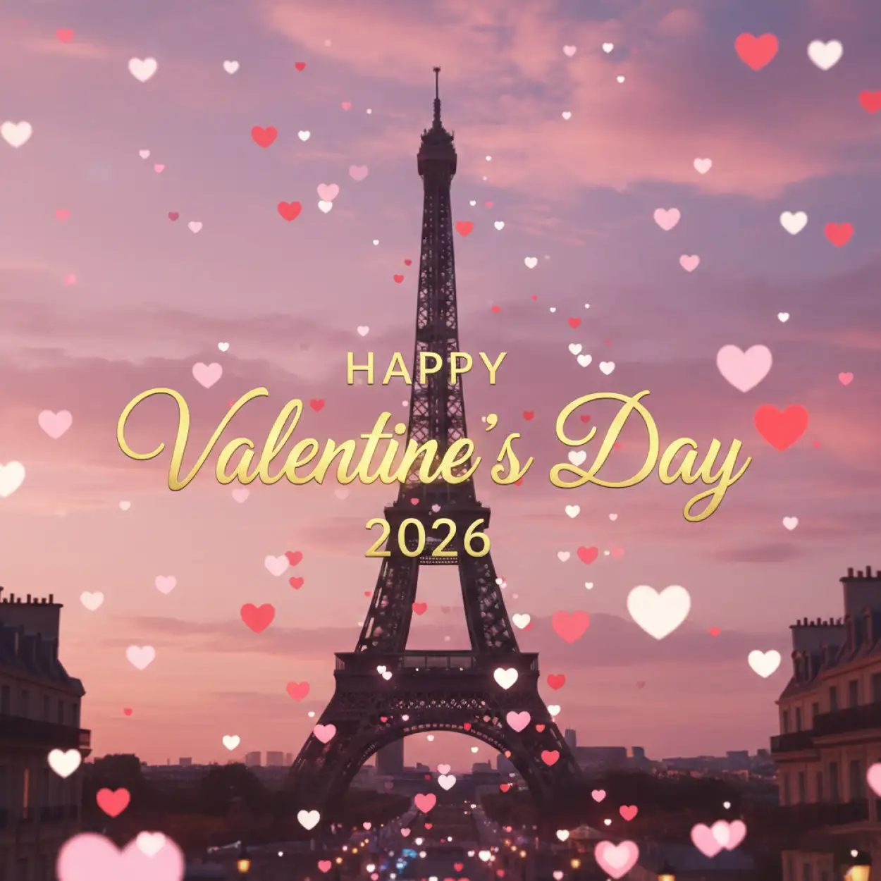 happy valentines day 2026 printable poster