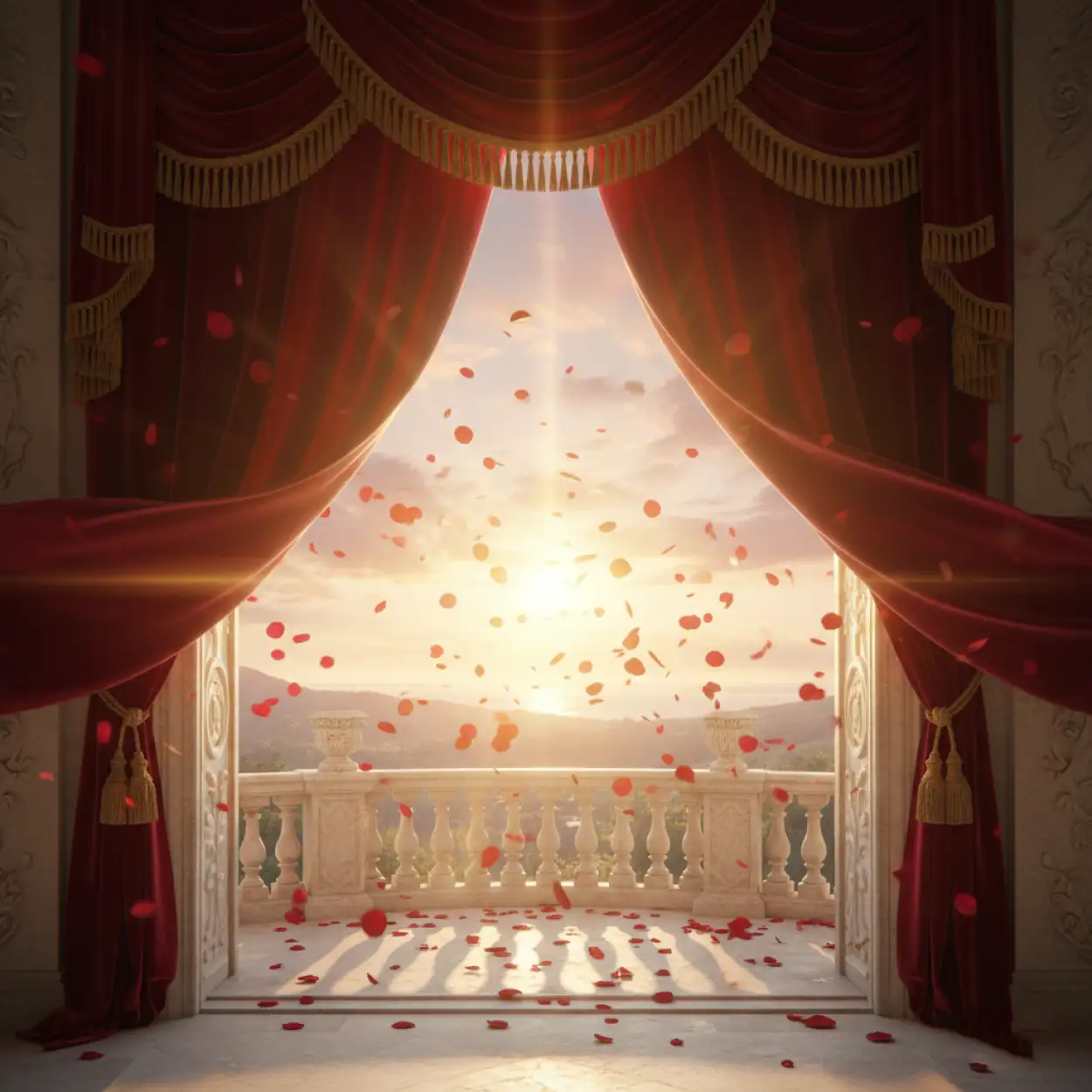 happy valentines day background for story template