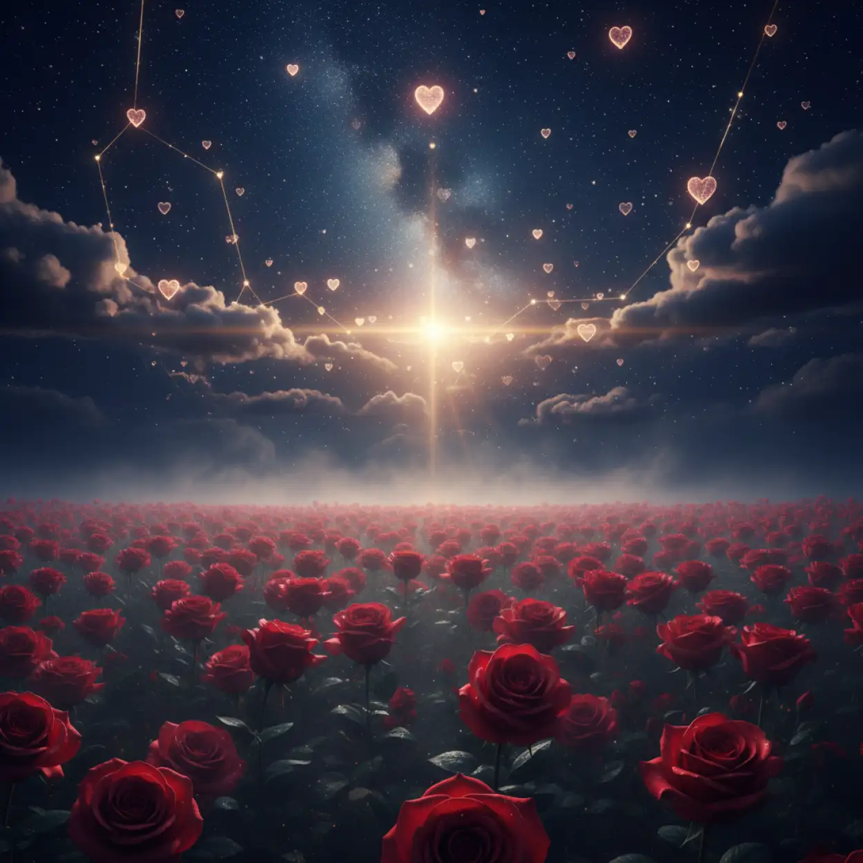 happy valentines day background with love quote space