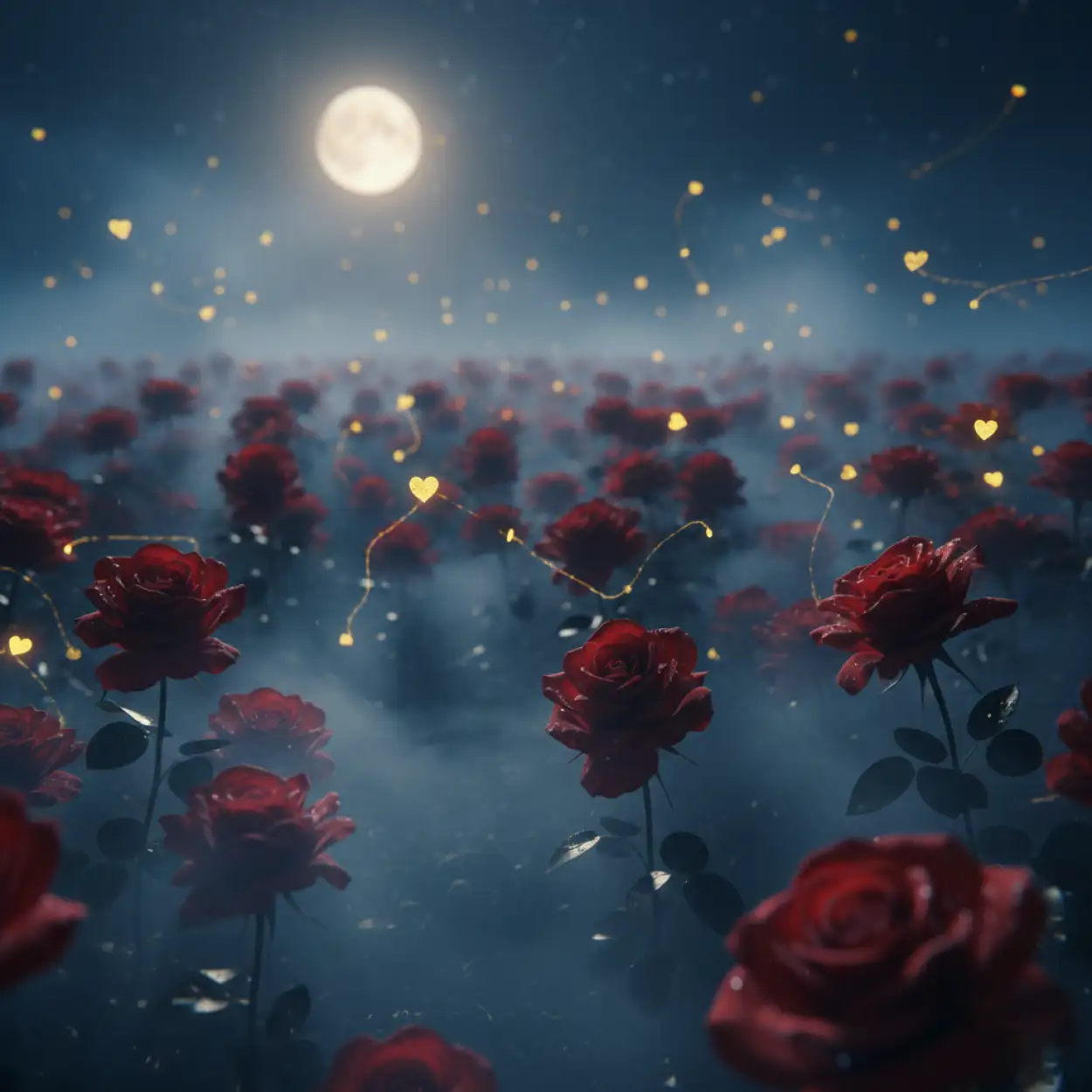 happy valentines day background with romantic mood