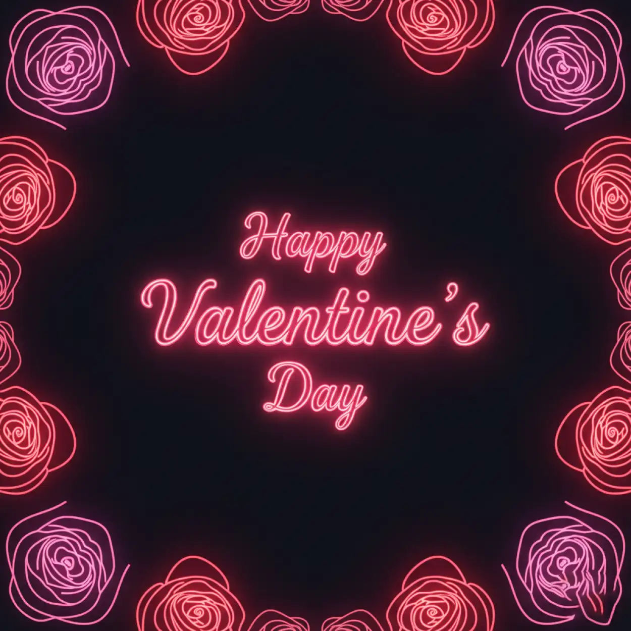happy valentines day rose wallpaper