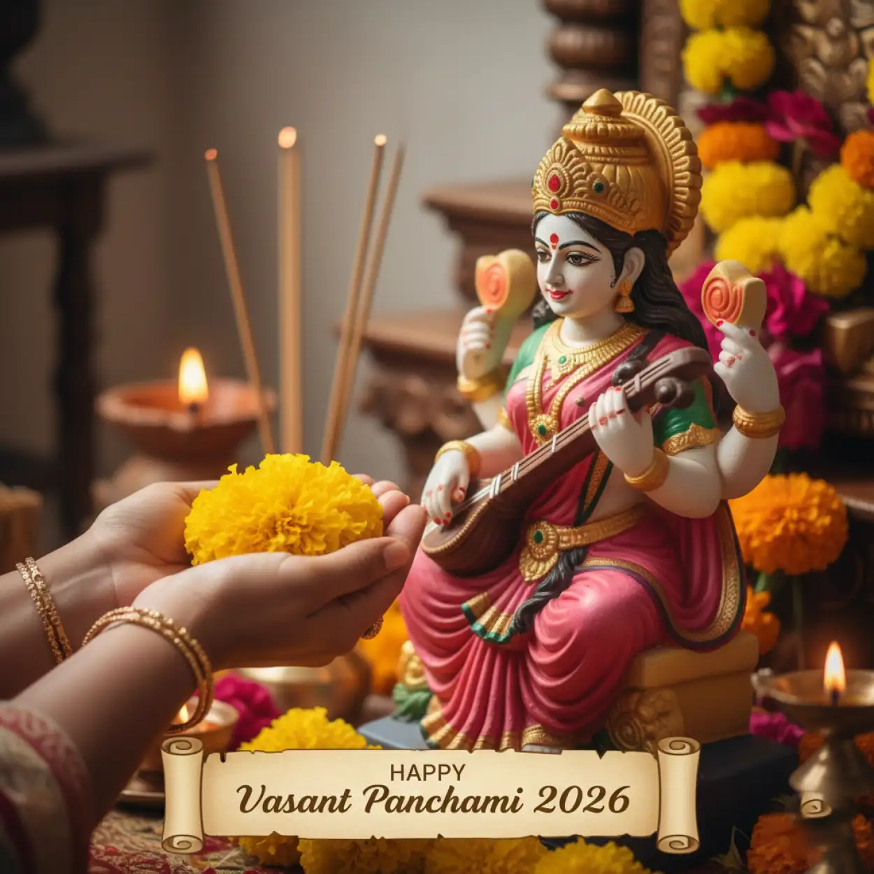 happy vasant panchami 2026 ai generated images