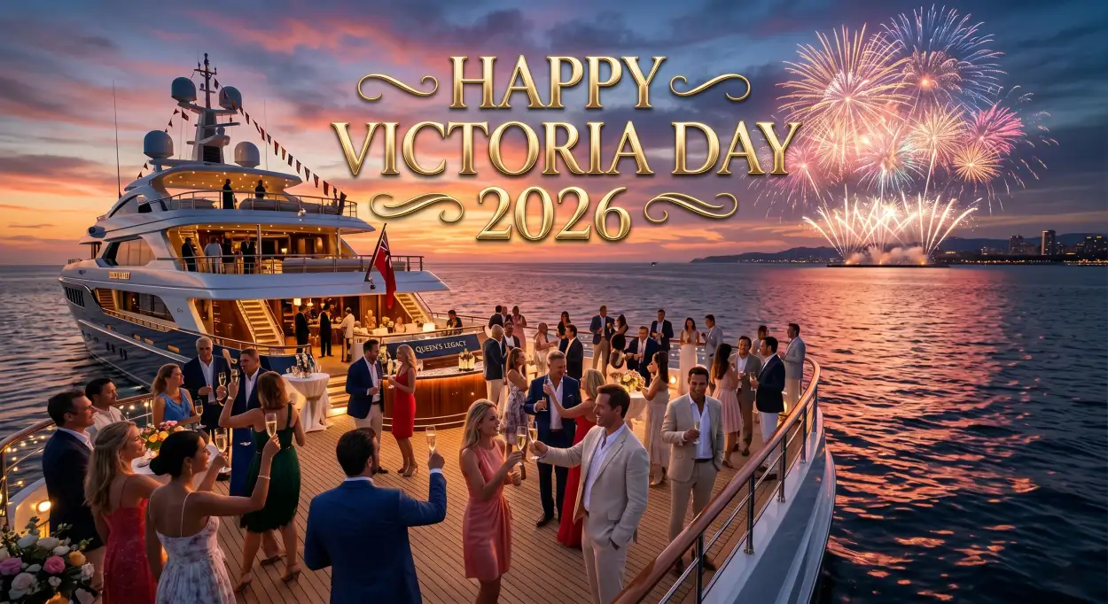 Free Download Happy Victoria Day 2026 Luxury Festival Card - High Quality Happy Victoria Day 2026 Image