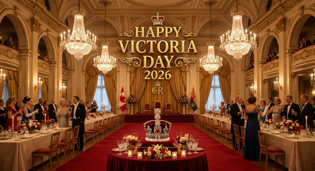 Free Download Happy Victoria Day 2026 Royal Canadian Background - High Quality Happy Victoria Day 2026 Background Image