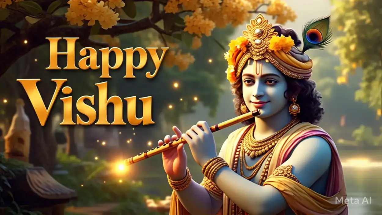 Happy Vishu 2025 Clipart Free - Royalty Free Happy Vishu Image | Pngmagic Free Download Happy Vishu 2025 Clipart Free - High Quality Happy Vishu Background