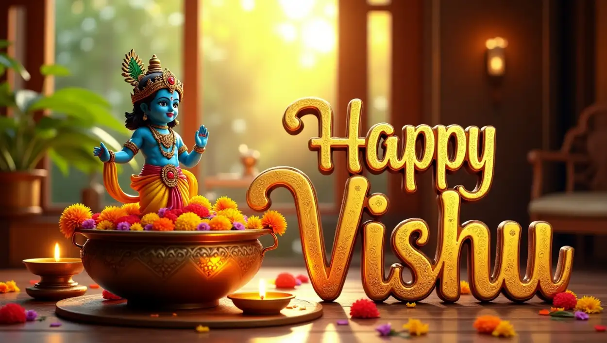 Happy Vishu 2025 Whatsapp Status Image - Royalty Free Happy Vishu Image | Pngmagic Free Download Happy Vishu 2025 Whatsapp Status Image - High Quality Happy Vishu Background