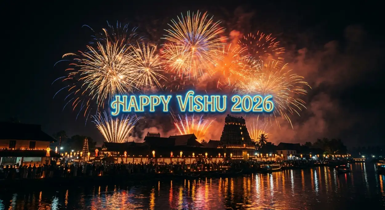 Free Download Happy Vishu 2026 Wishes Ai Generated Images Prompts - High Quality Happy Vishu 2026 Wishes Image