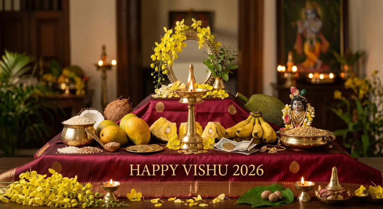Free Download Happy Vishu 2026 Wishes In English With Meaningful Quotes And Blessings - High Quality Happy Vishu 2026 Wishes Image
