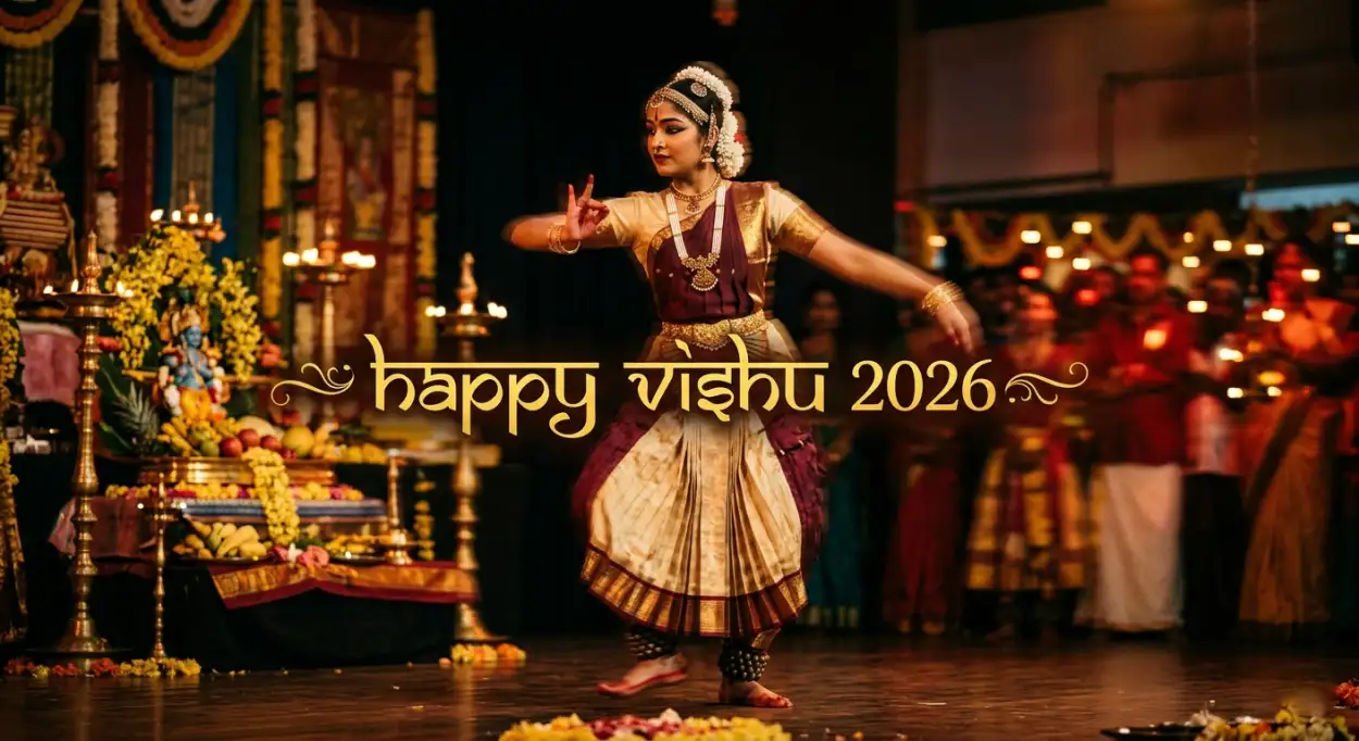 Free Download Happy Vishu 2026 Wishes Malayalam Sms Text - High Quality Happy Vishu 2026 Wishes Image