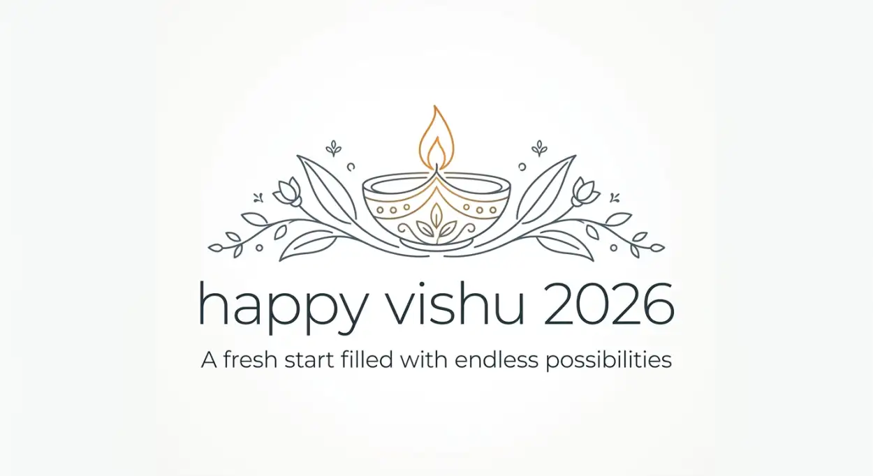 Free Download Happy Vishu 2026 Wishes Trending Hashtags - High Quality Happy Vishu 2026 Wishes Image