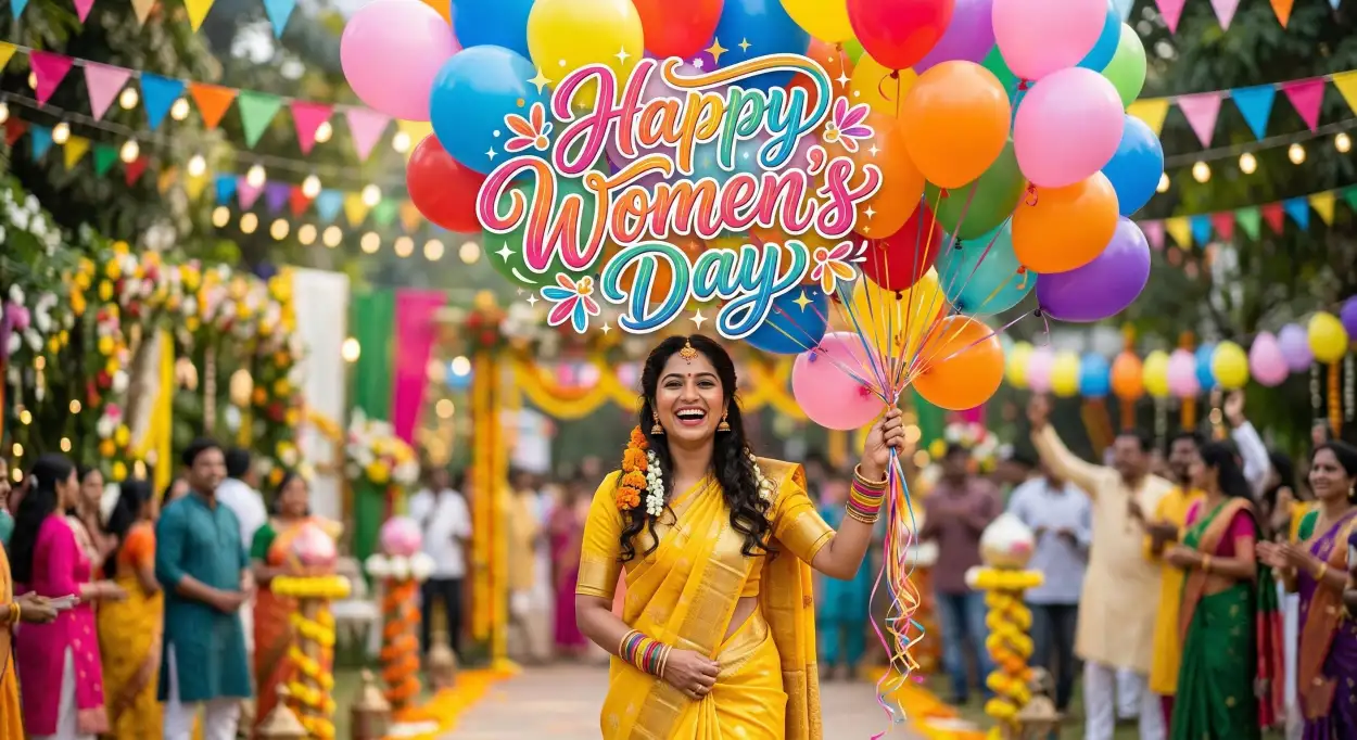Free Download Happy Womens Day Wishes Celebration Image Hd - High Quality Happy Womens Day Wishes Image