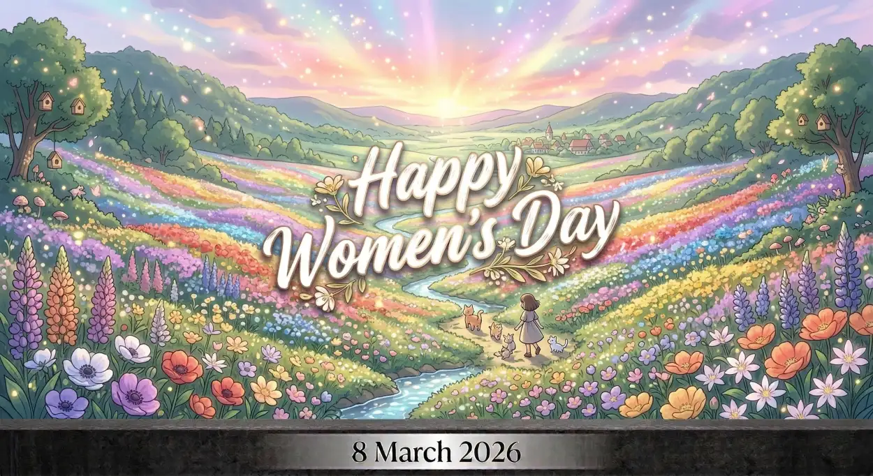 Free Download Happy Womens Day Wishes Inspirational Poster - High Quality Happy Womens Day Wishes Image