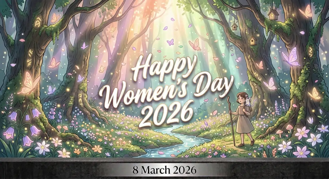 Free Download Happy Womens Day Wishes Poster For School - High Quality Happy Womens Day Wishes Image