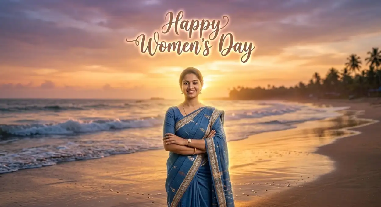 happy womens day wishes premium design poster
