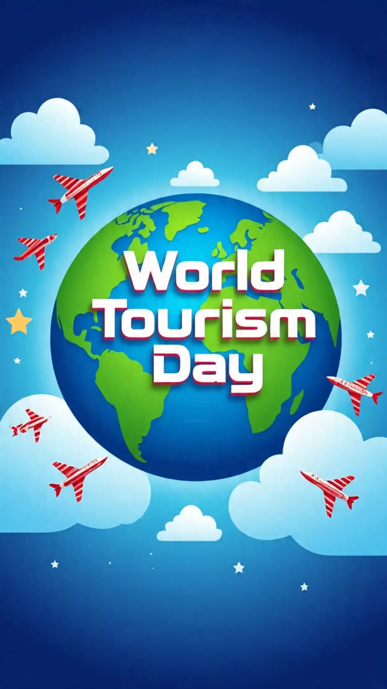 Free Download Happy World Tourism Day Wishes And Greetings - High Quality World Tourism Day Background