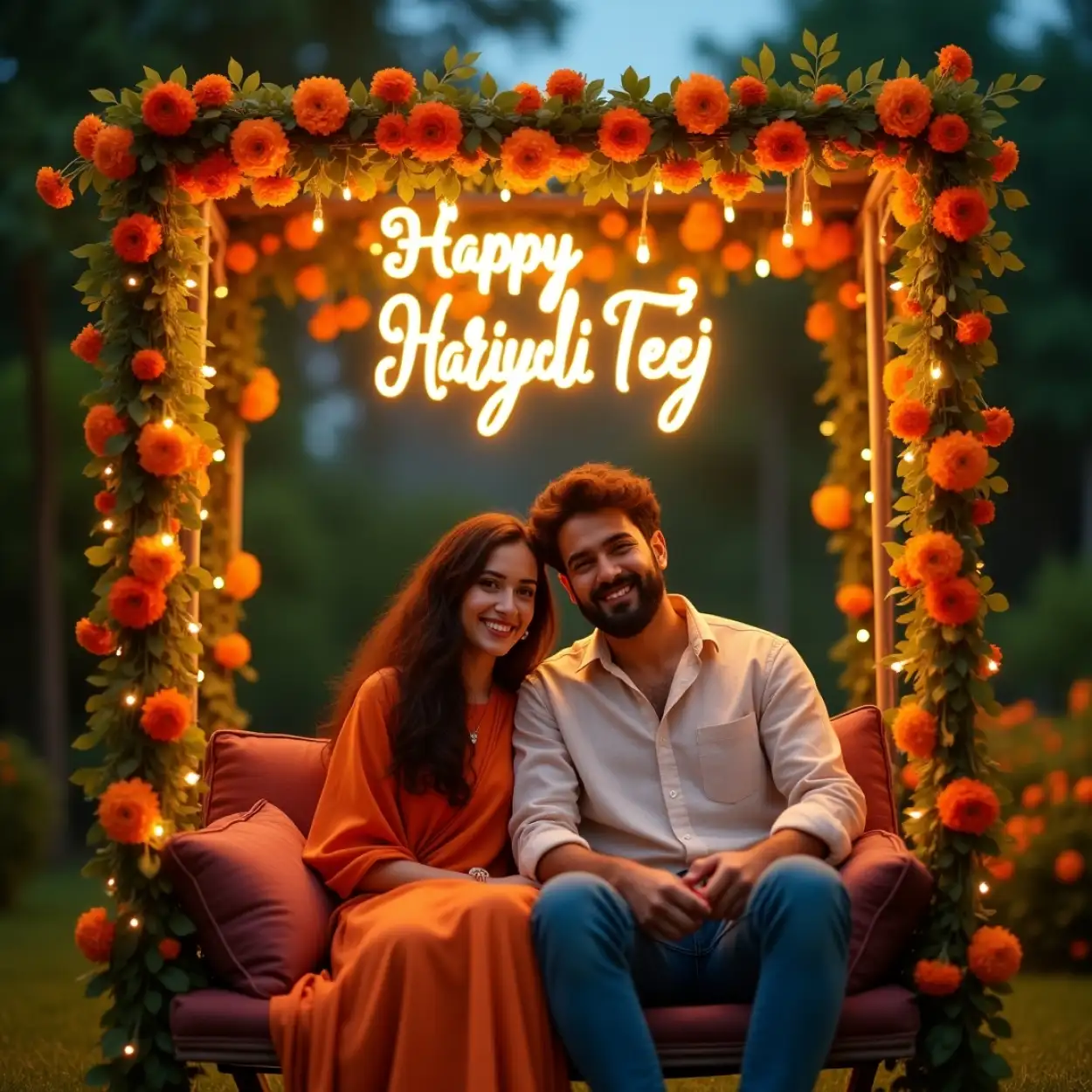 hariyali teej love wishes for husband