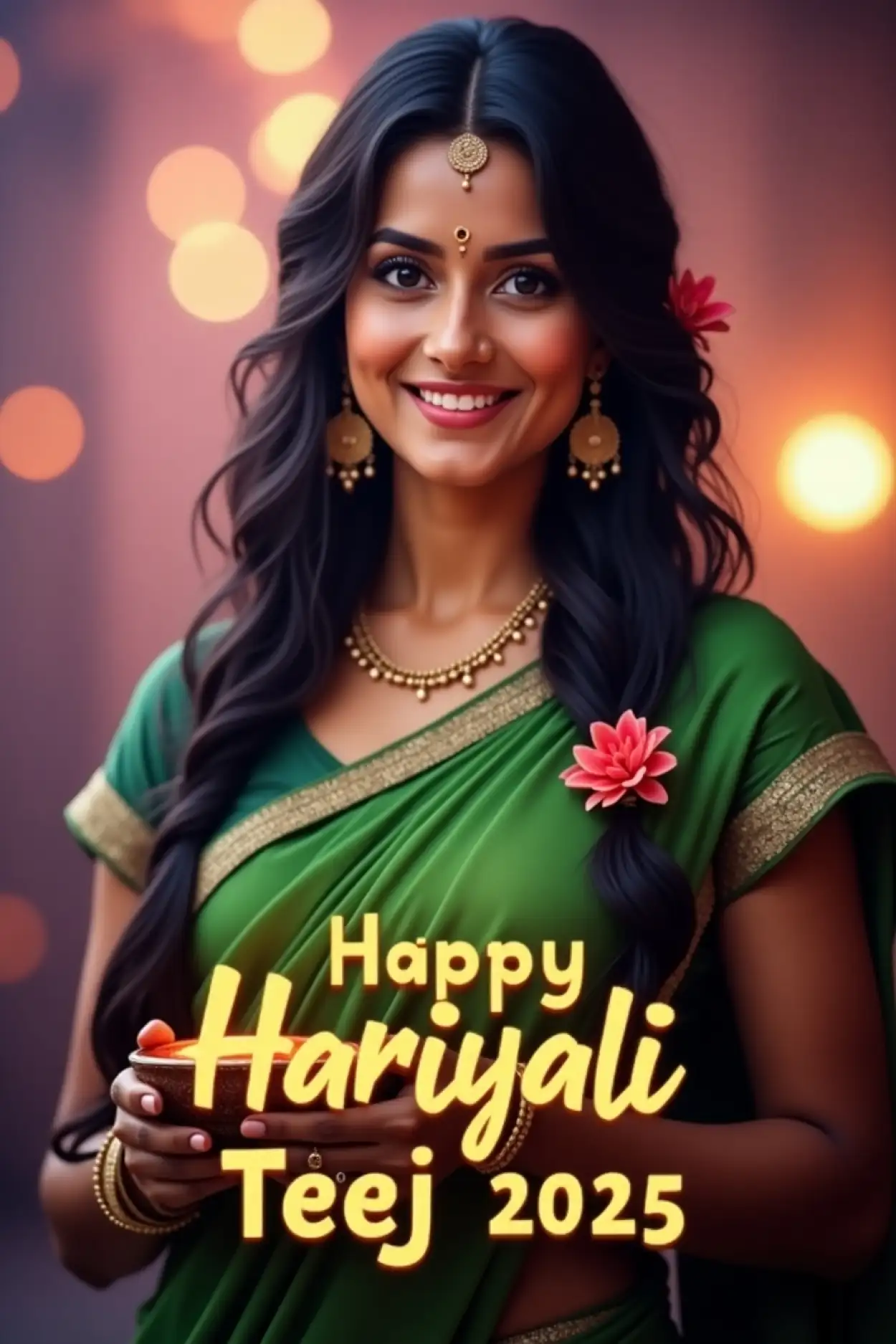 hariyali teej special images 2025