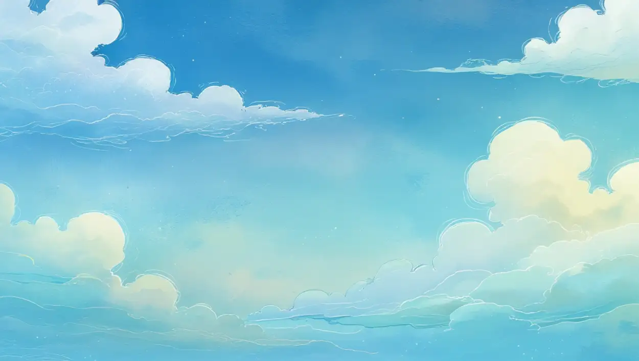 HD cloud background for YouTube thumbnail