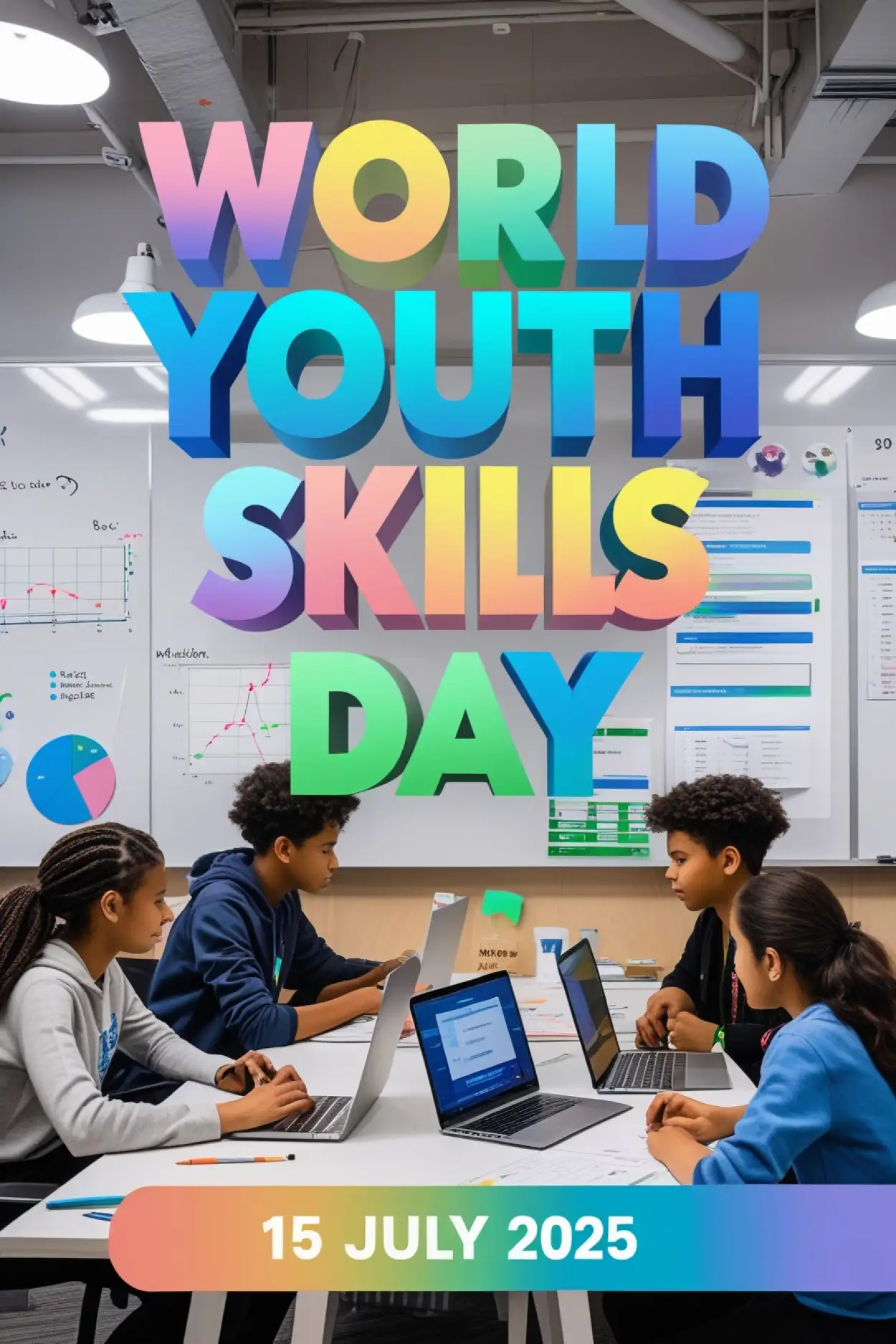HD Image For World Youth Skills Day Celebration - Royalty Free World Youth Skills Day Image | Pngmagic Free Download HD Image For World Youth Skills Day Celebration - High Quality World Youth Skills Day Background