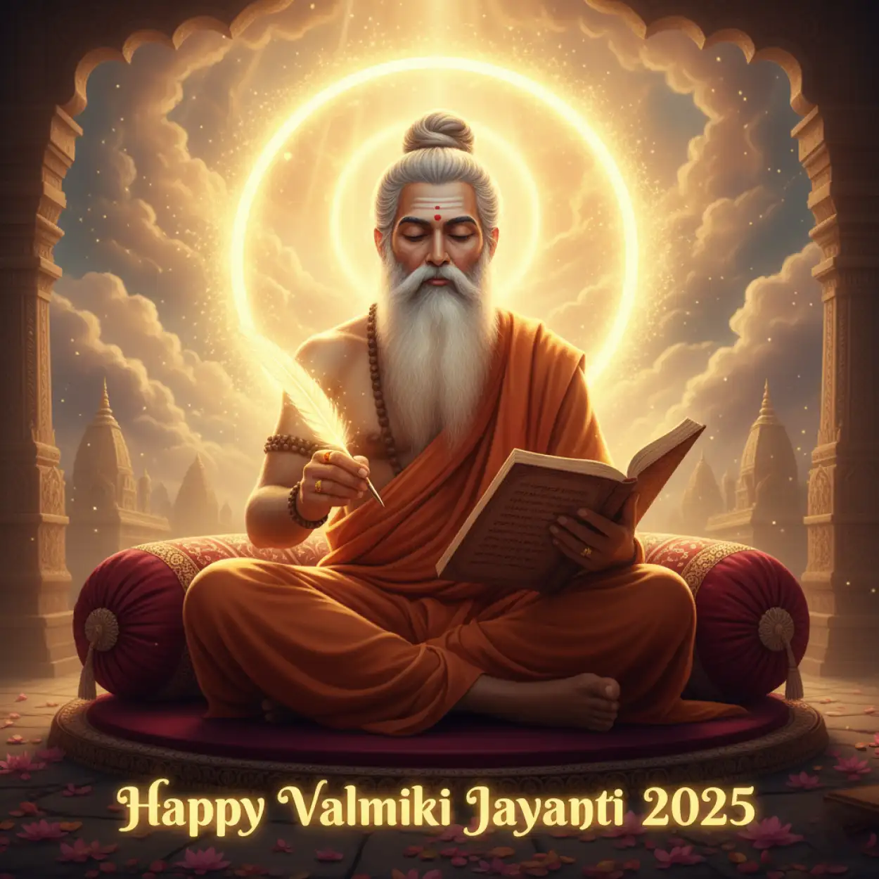 Free Download Hd Wallpapers Of Valmiki Jayanti 2025 - High Quality Happy Valmiki Jayanti 2025 Background