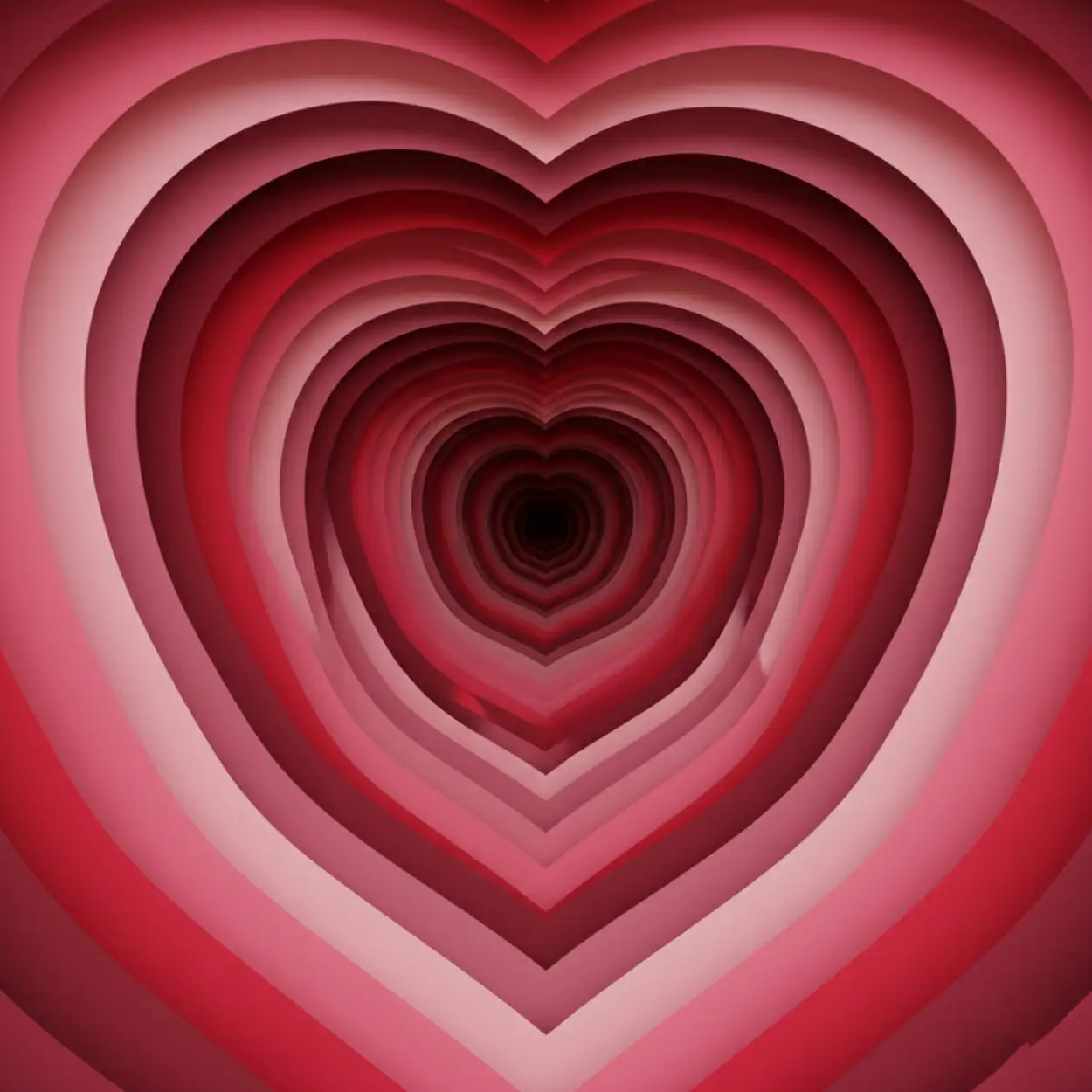 heart shape happy valentines day background
