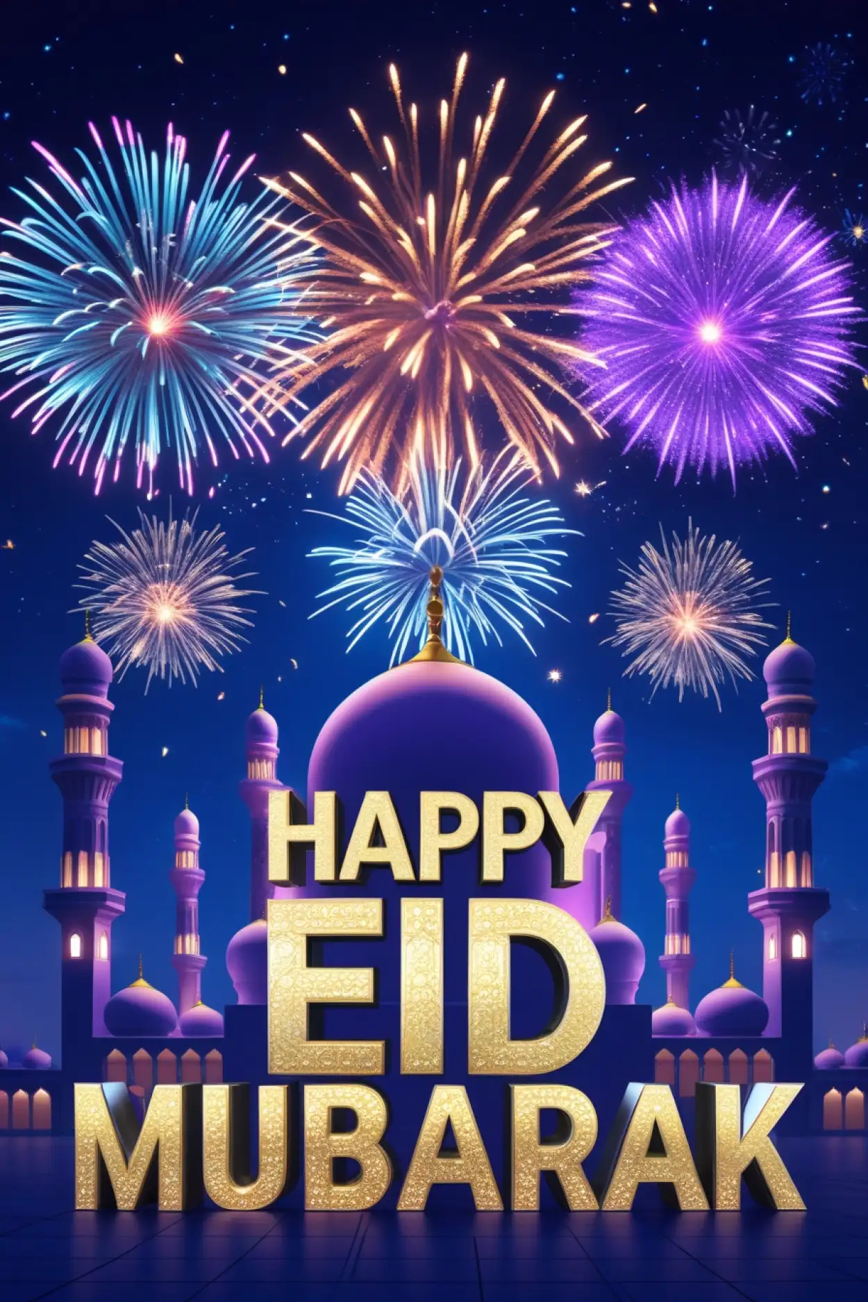 Heartfelt Eid Mubarak wishes in English